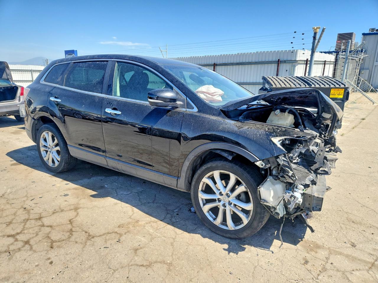 2012 Mazda Cx-9 Черный vin: JM3TB2DV8C0361903
