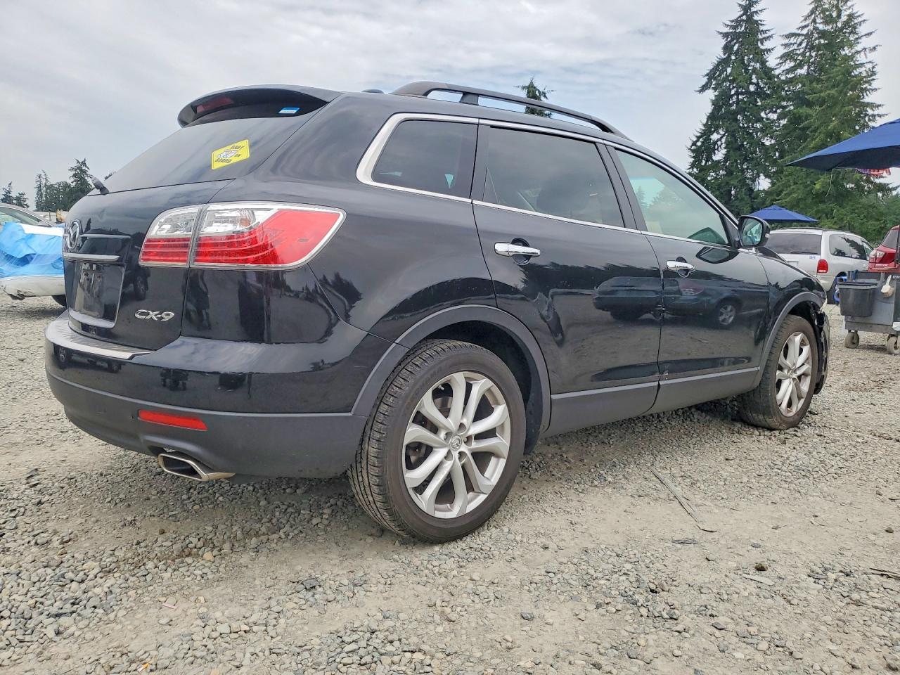 2011 Mazda Cx-9 Black vin: JM3TB2DVXB0316833