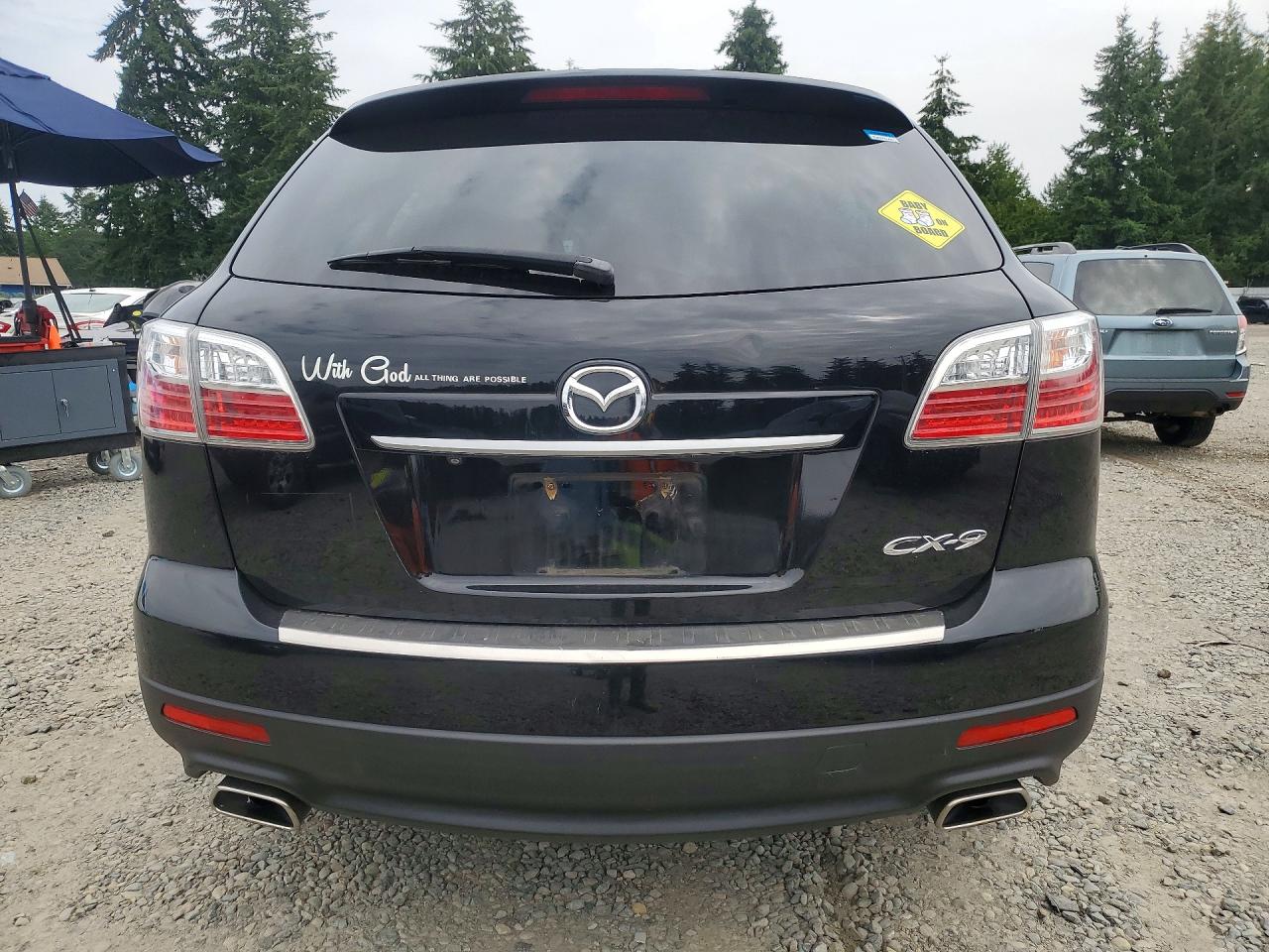 2011 Mazda Cx-9 Black vin: JM3TB2DVXB0316833