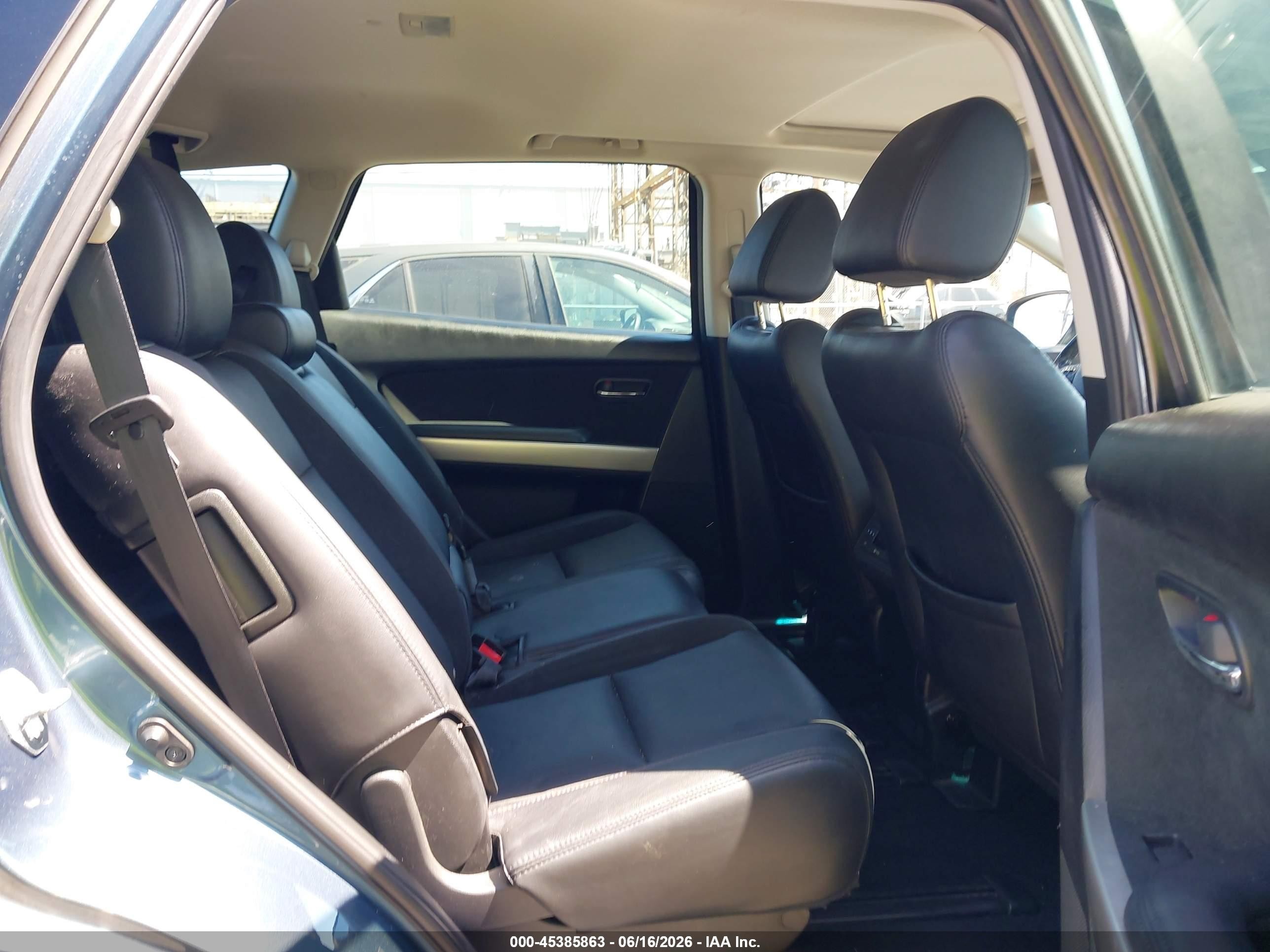 2014 Mazda Cx-9 Grand Touring Blue vin: JM3TB2DVXE0442971