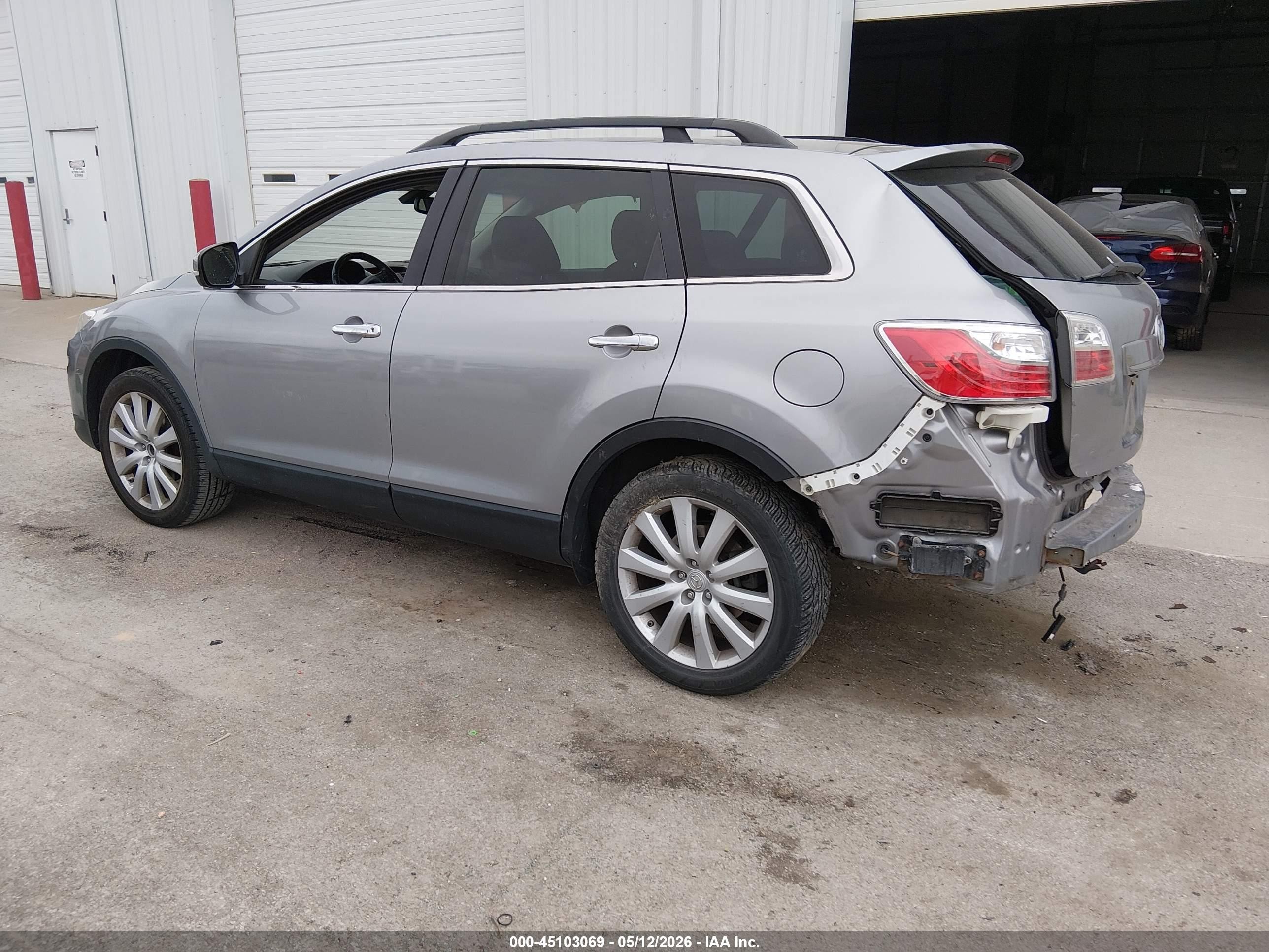 2010 Mazda Cx-9 Grand Touring Silver vin: JM3TB2MA0A0213187