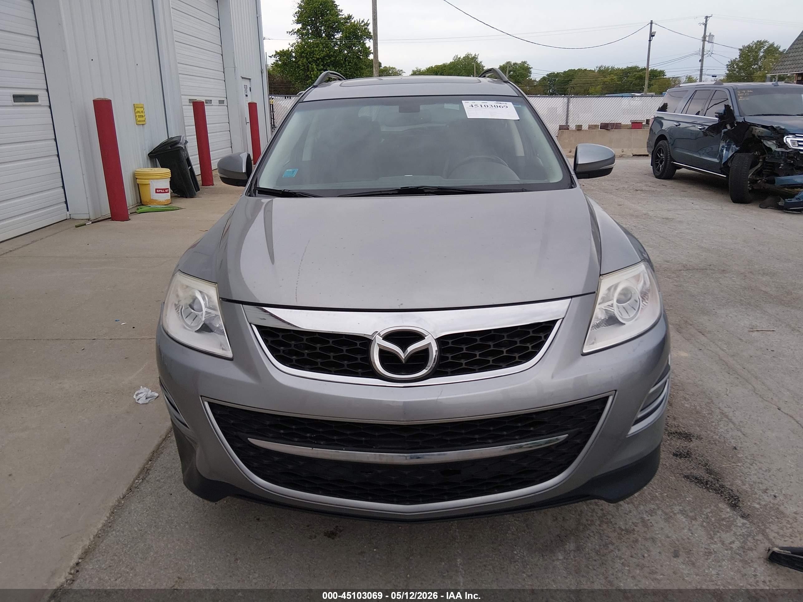 2010 Mazda Cx-9 Grand Touring Silver vin: JM3TB2MA0A0213187