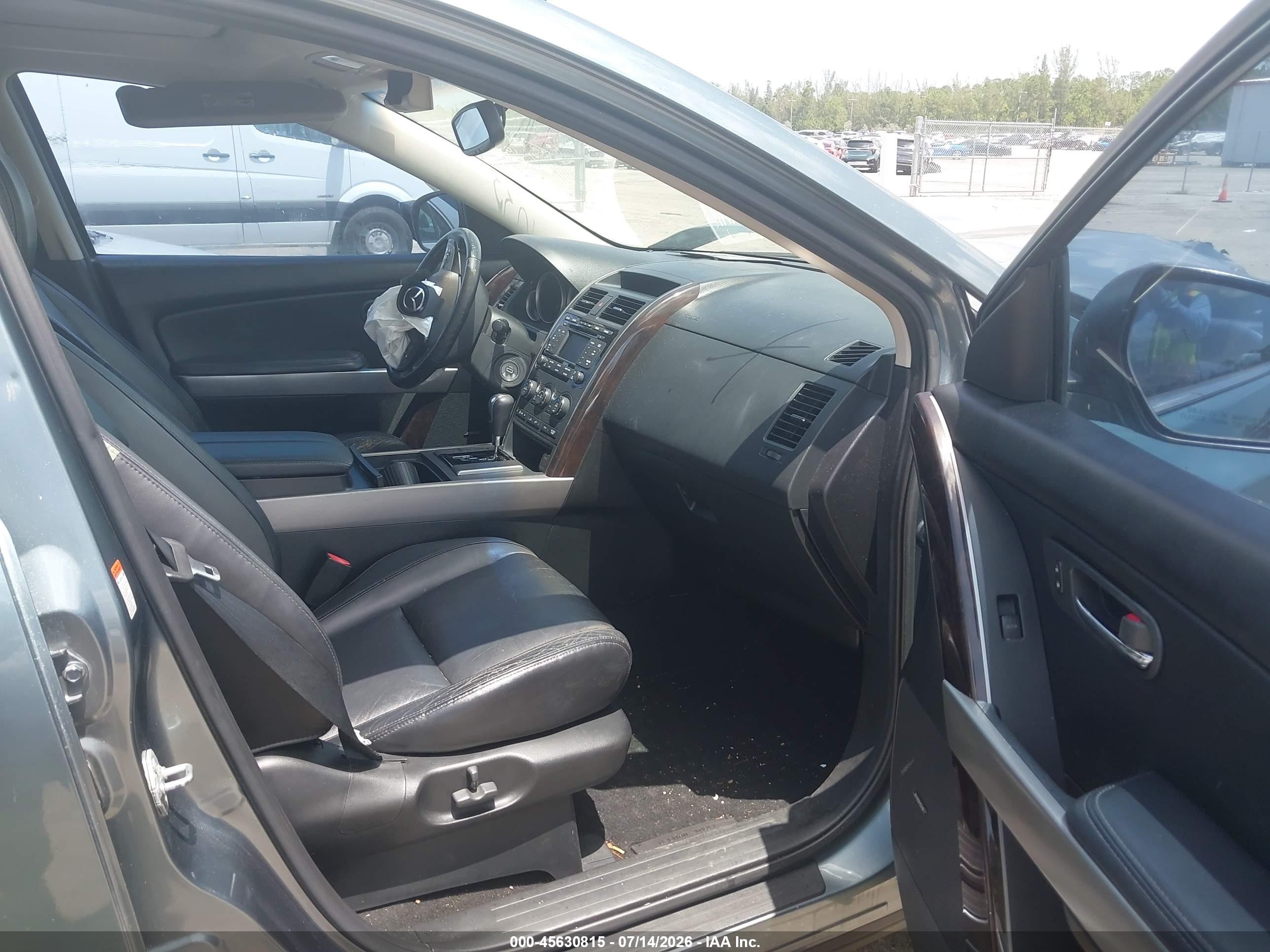 2010 Mazda Cx-9 Grand Touring Blue vin: JM3TB2MA0A0214033