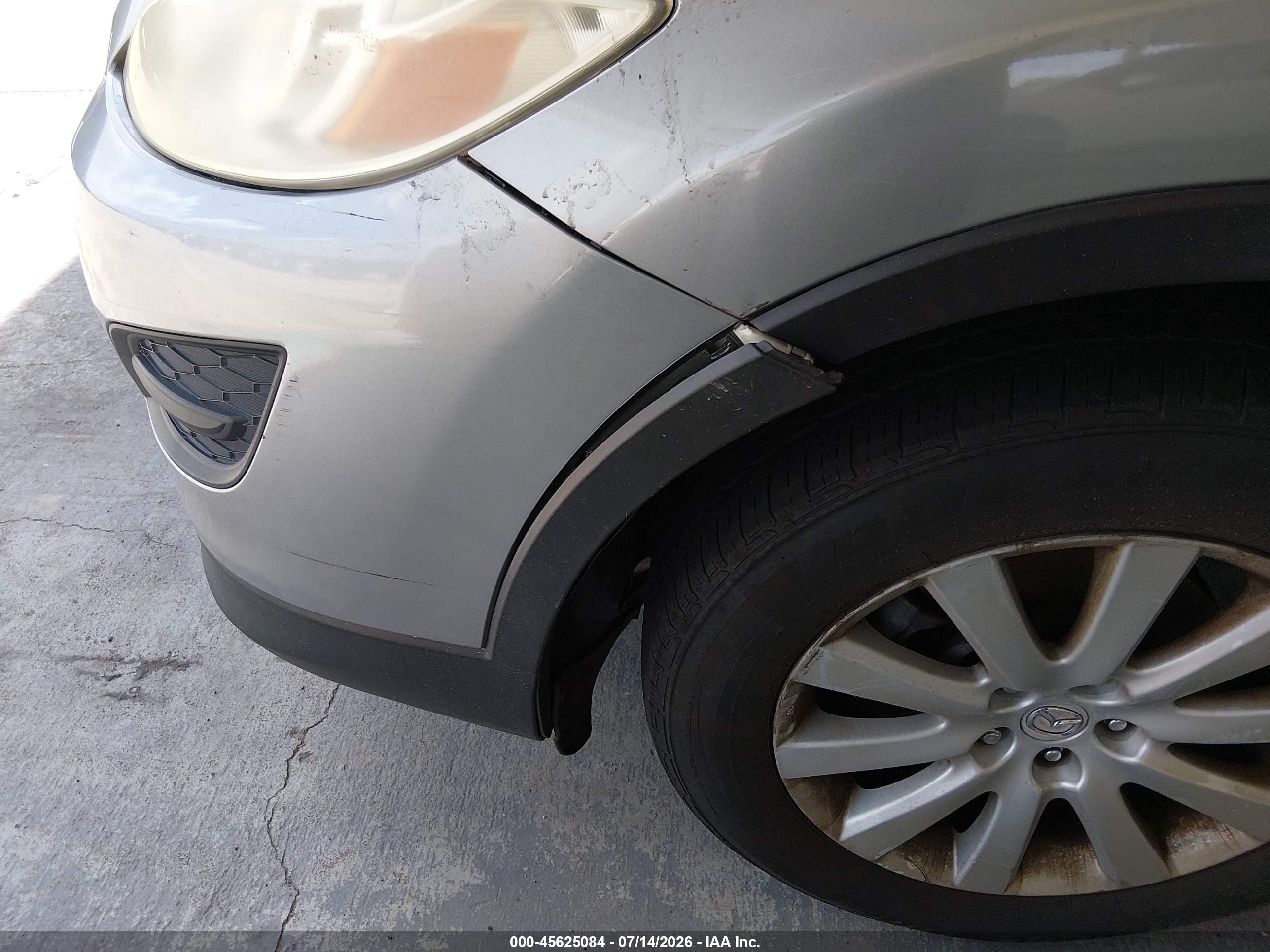 2010 Mazda Cx-9 Sport Серый vin: JM3TB2MA0A0232418