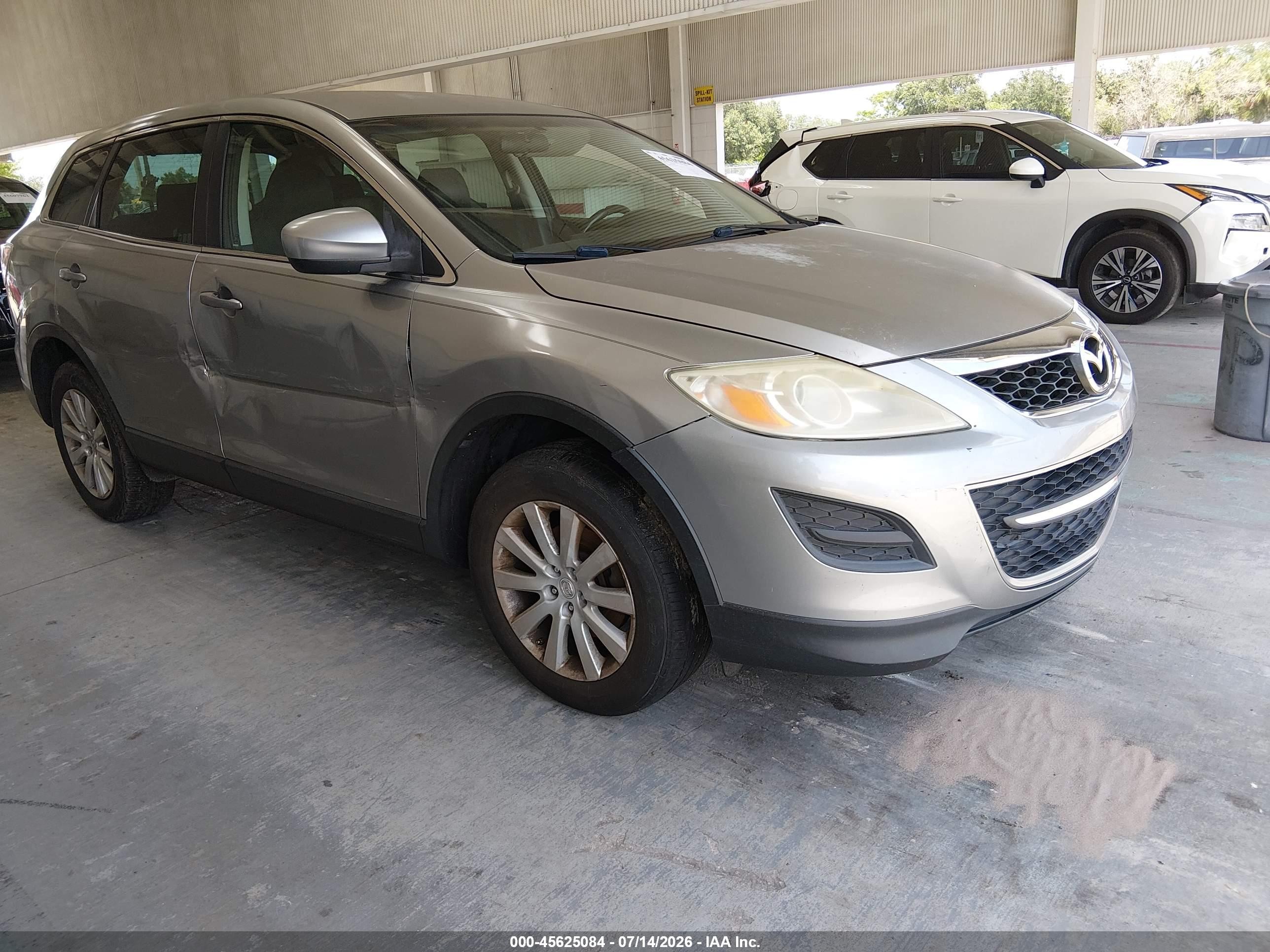 2010 Mazda Cx-9 Sport Серый vin: JM3TB2MA0A0232418