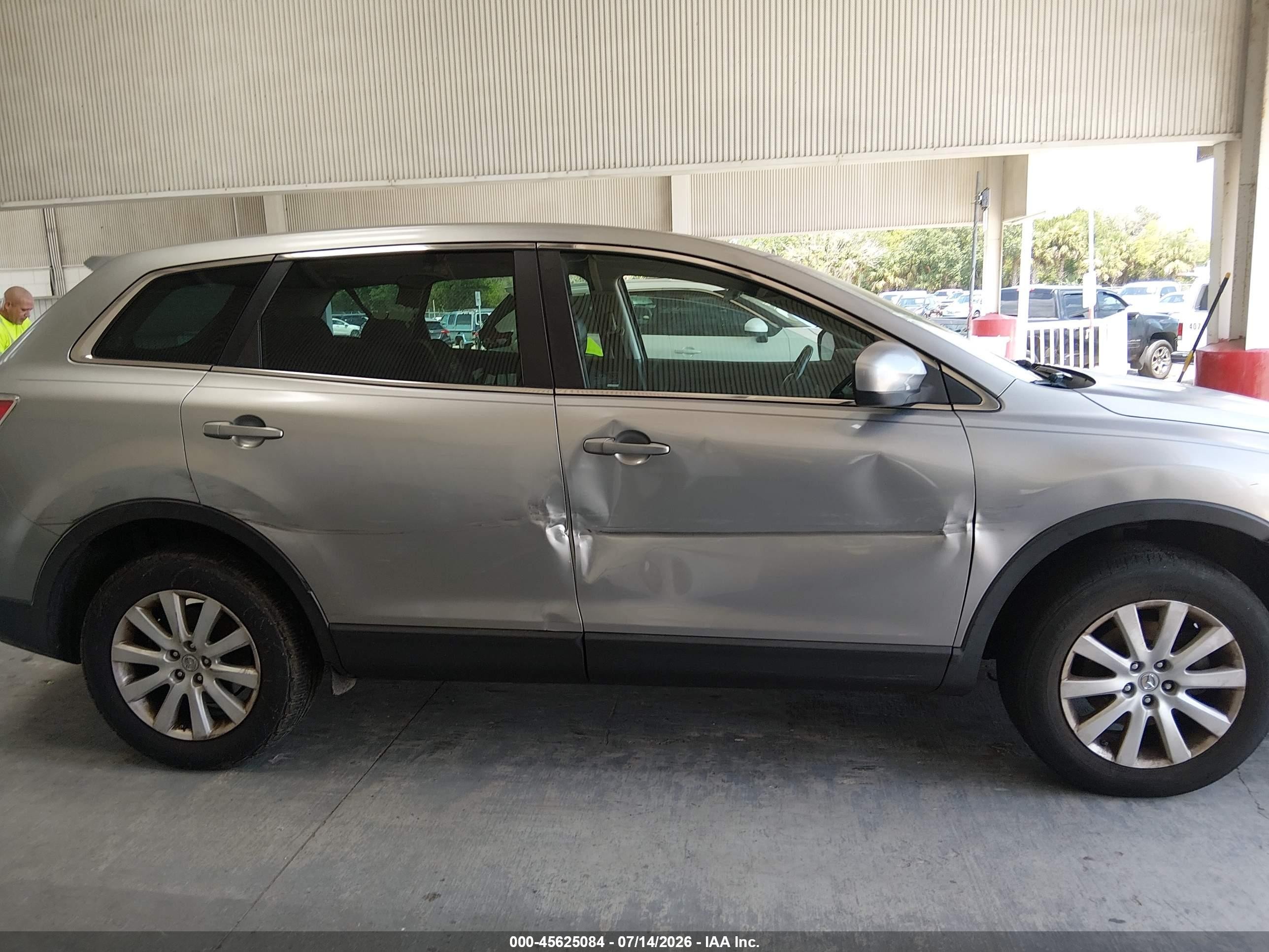2010 Mazda Cx-9 Sport Серый vin: JM3TB2MA0A0232418