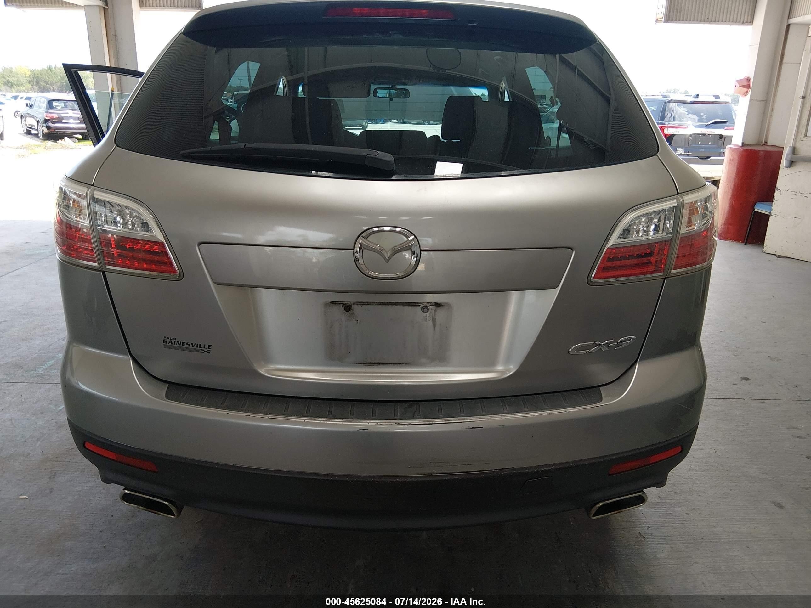 2010 Mazda Cx-9 Sport Серый vin: JM3TB2MA0A0232418