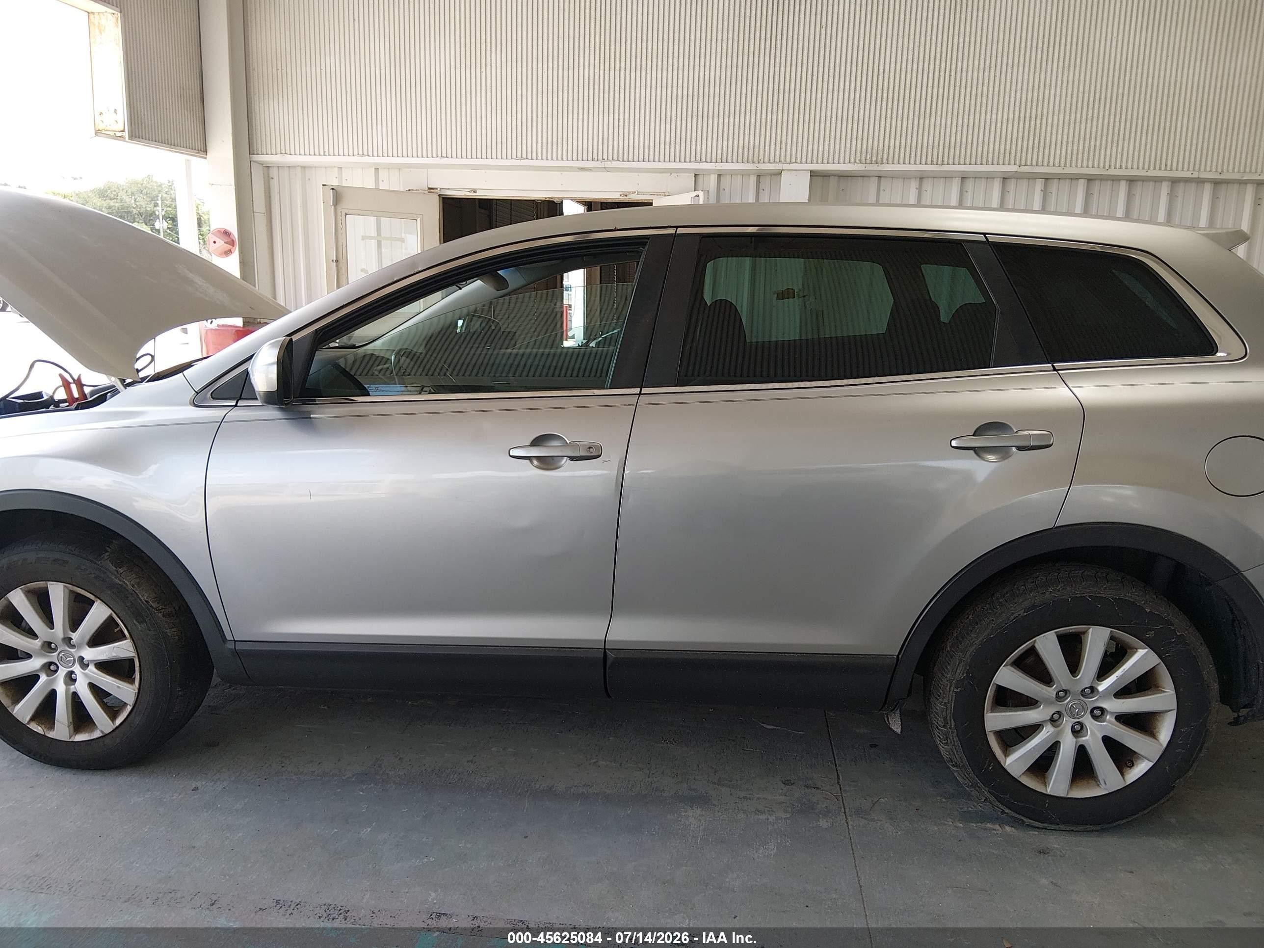 2010 Mazda Cx-9 Sport Серый vin: JM3TB2MA0A0232418