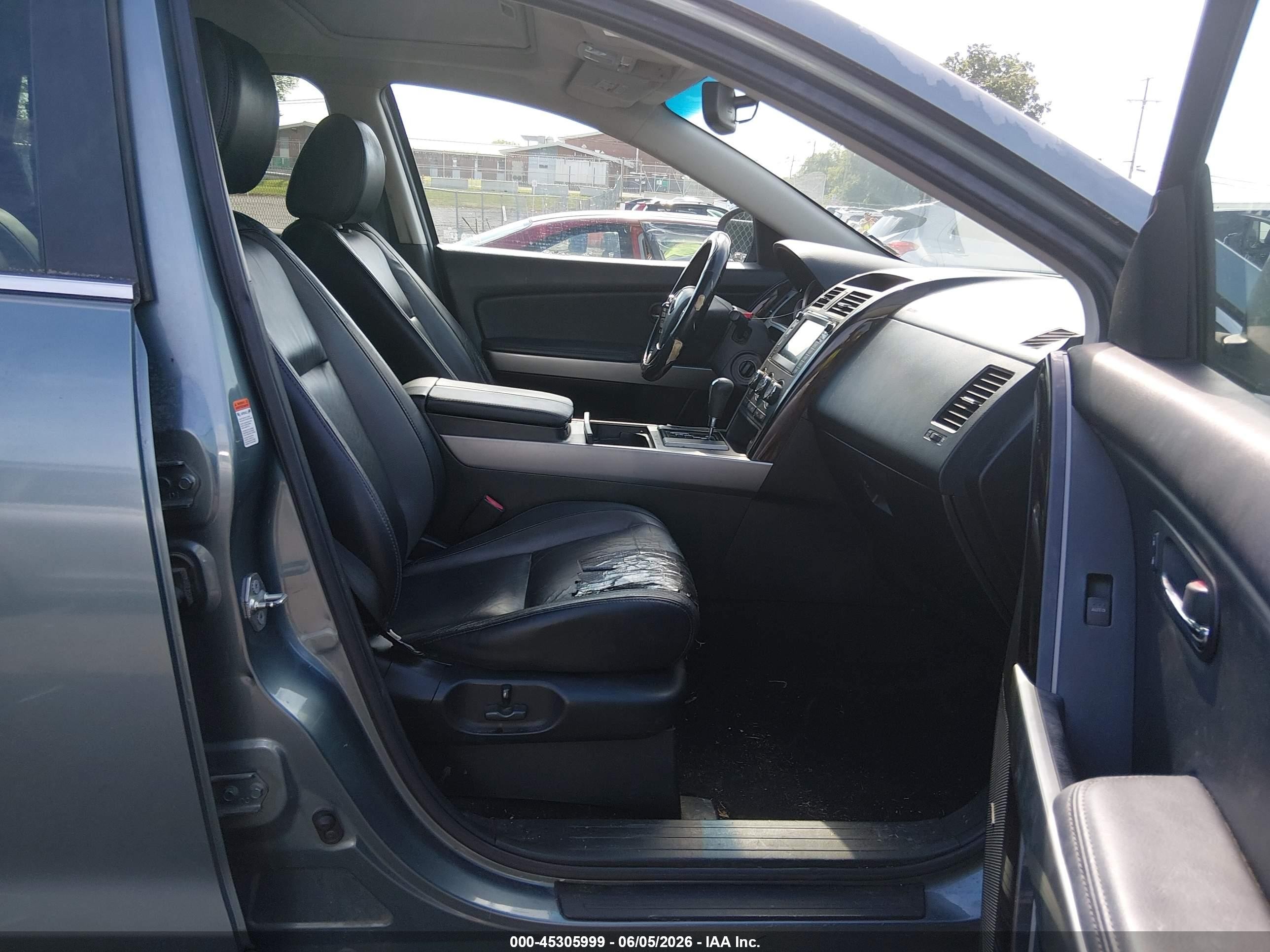 2010 Mazda Cx-9 Grand Touring Teal vin: JM3TB2MA0A0235769