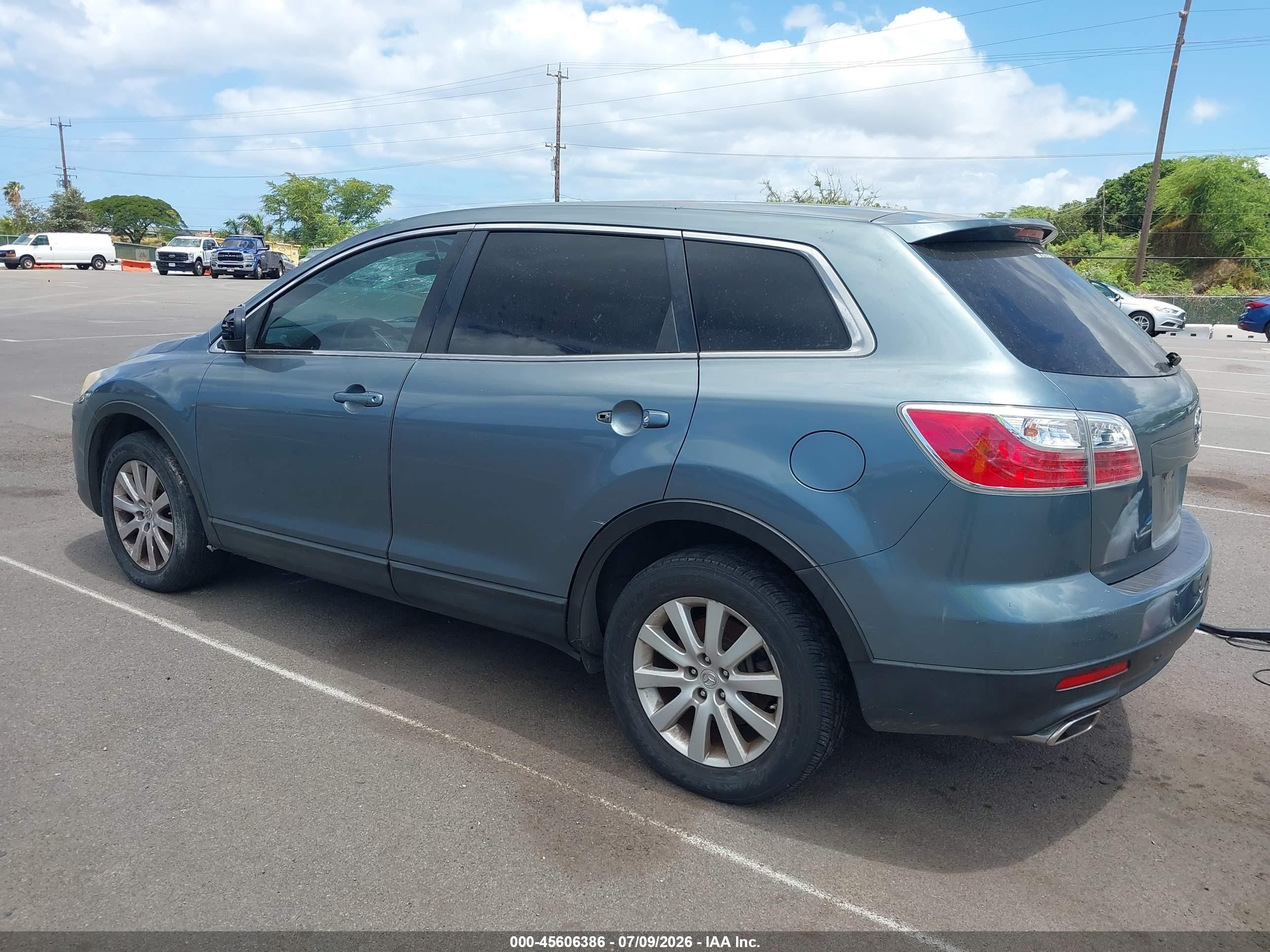2010 Mazda Cx-9 Sport Blue vin: JM3TB2MA1A0217961