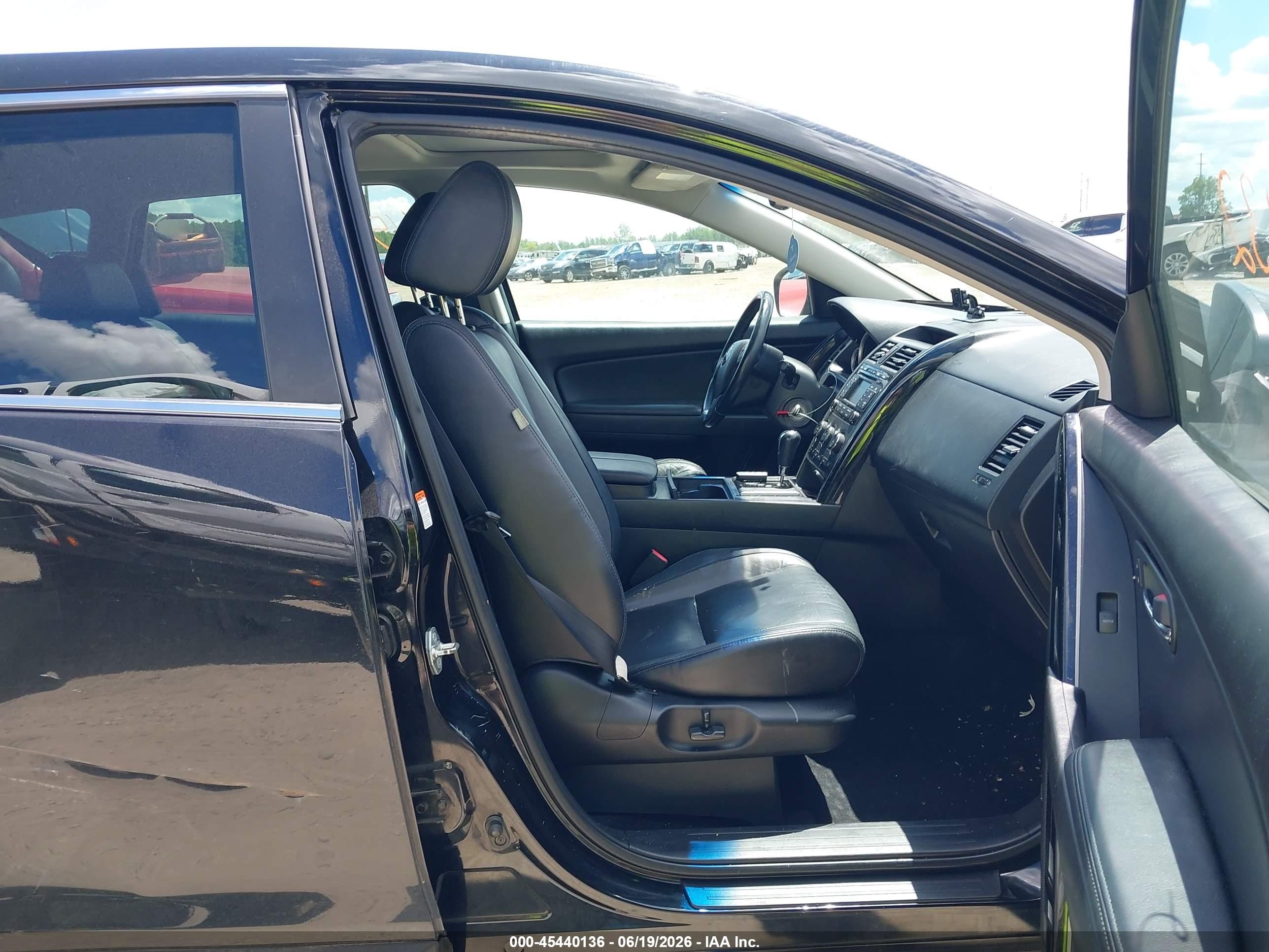 2010 Mazda Cx-9 Touring Black vin: JM3TB2MA1A0222870