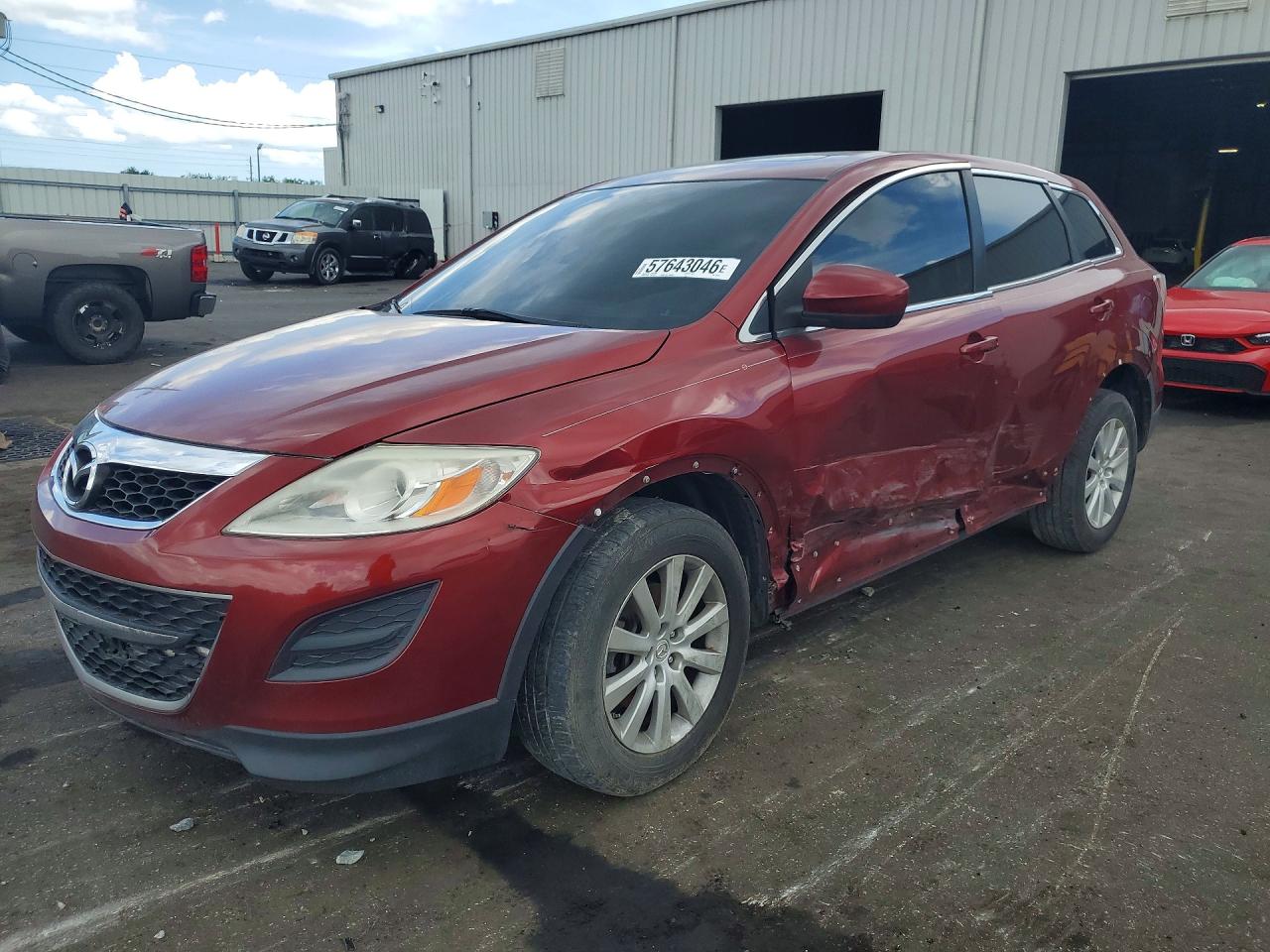 2010 Mazda Cx-9 Red vin: JM3TB2MA1A0228121