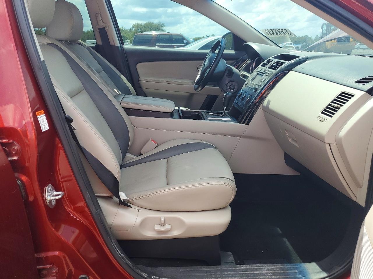 2010 Mazda Cx-9 Red vin: JM3TB2MA1A0228121