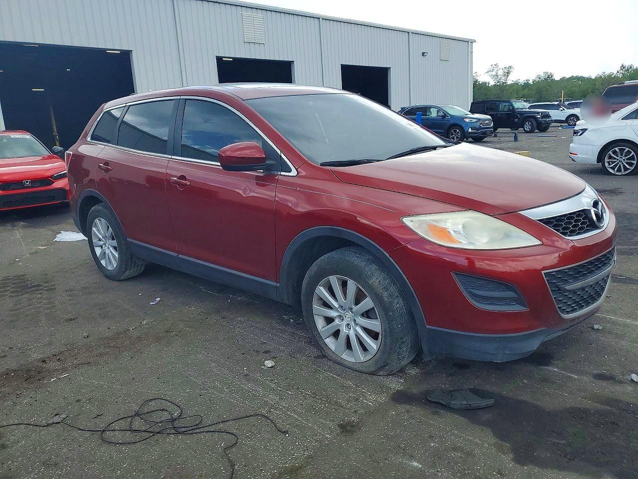 2010 Mazda Cx-9 Red vin: JM3TB2MA1A0228121