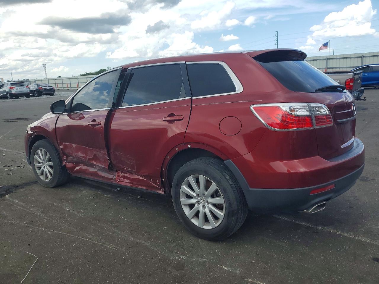 2010 Mazda Cx-9 Red vin: JM3TB2MA1A0228121