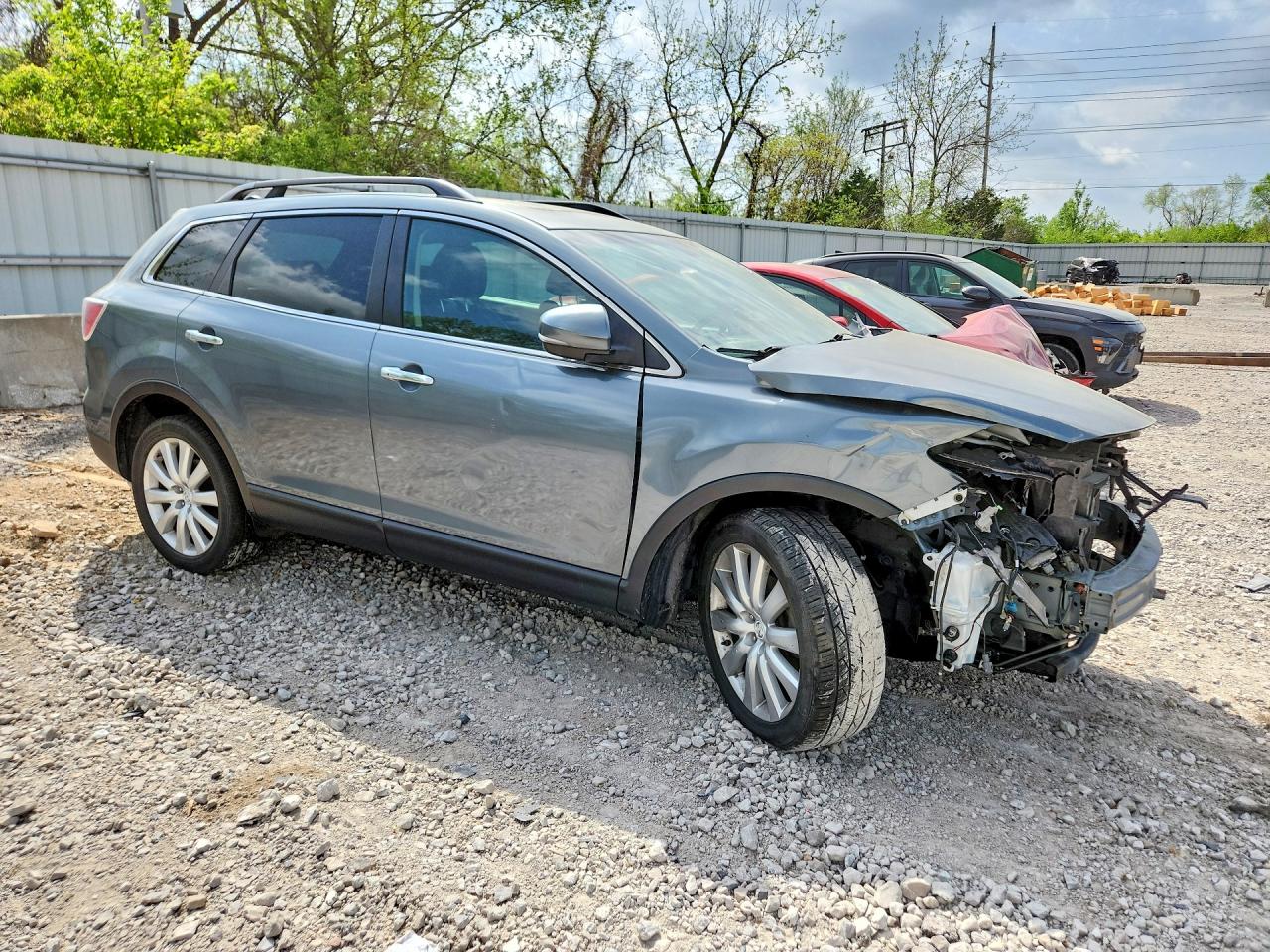 2010 Mazda Cx-9 Silver vin: JM3TB2MA2A0222778