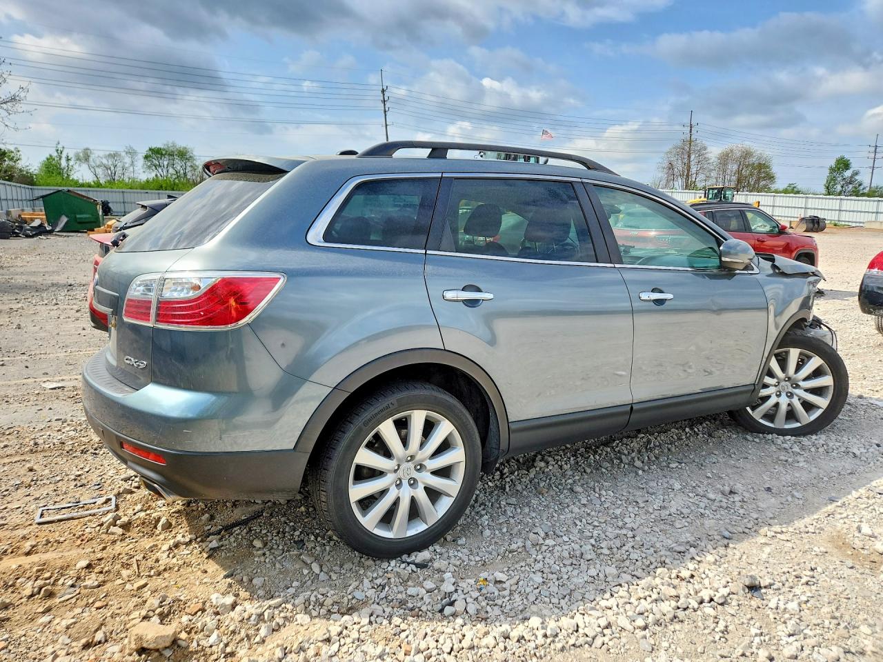 2010 Mazda Cx-9 Silver vin: JM3TB2MA2A0222778