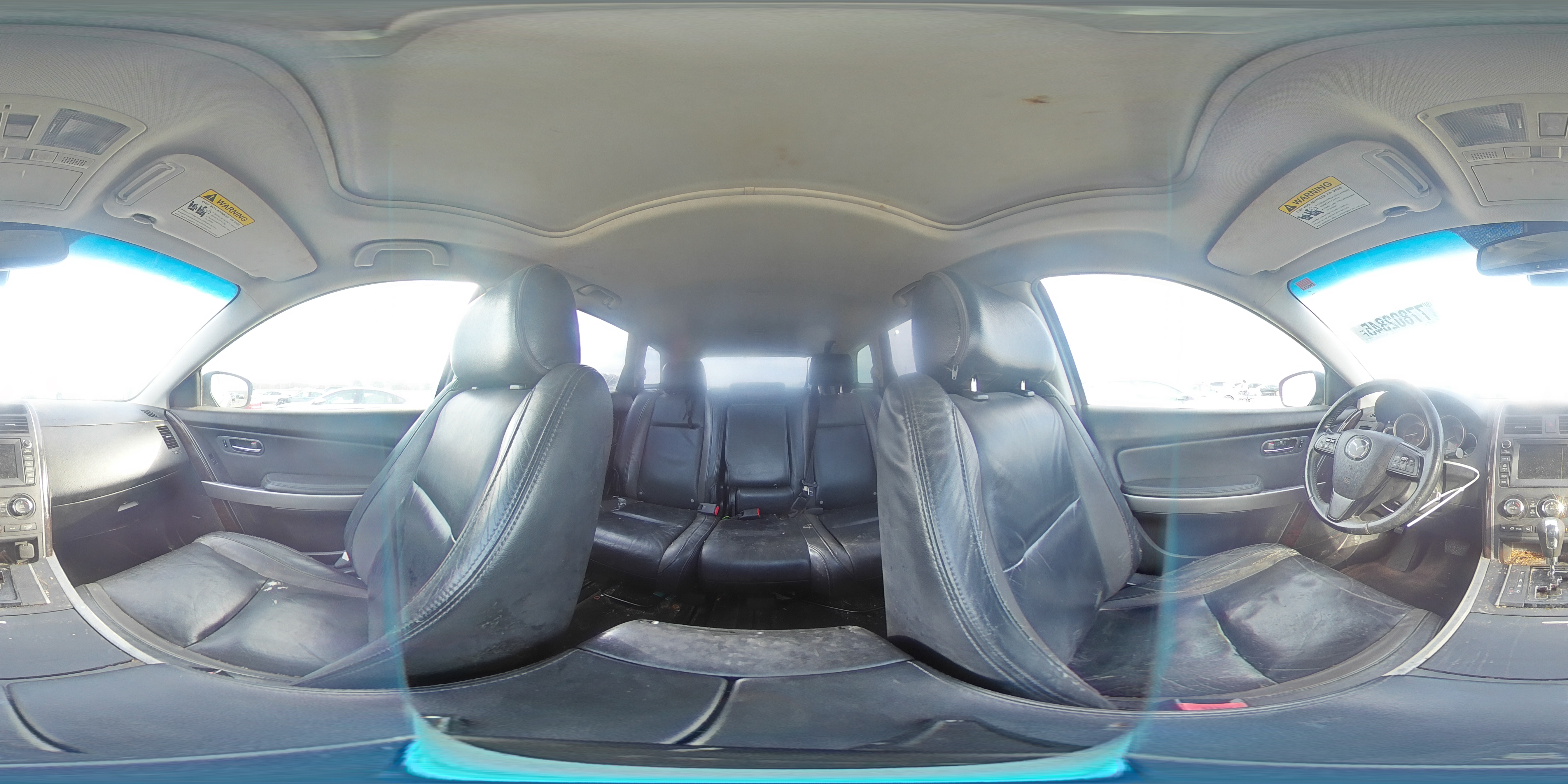 2010 Mazda Cx-9 Black vin: JM3TB2MA3A0203723