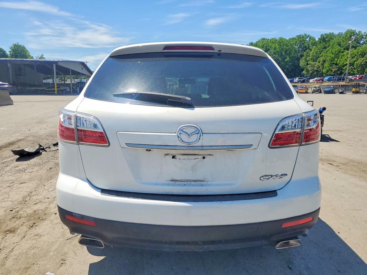 2010 Mazda Cx-9 White vin: JM3TB2MA3A0237631