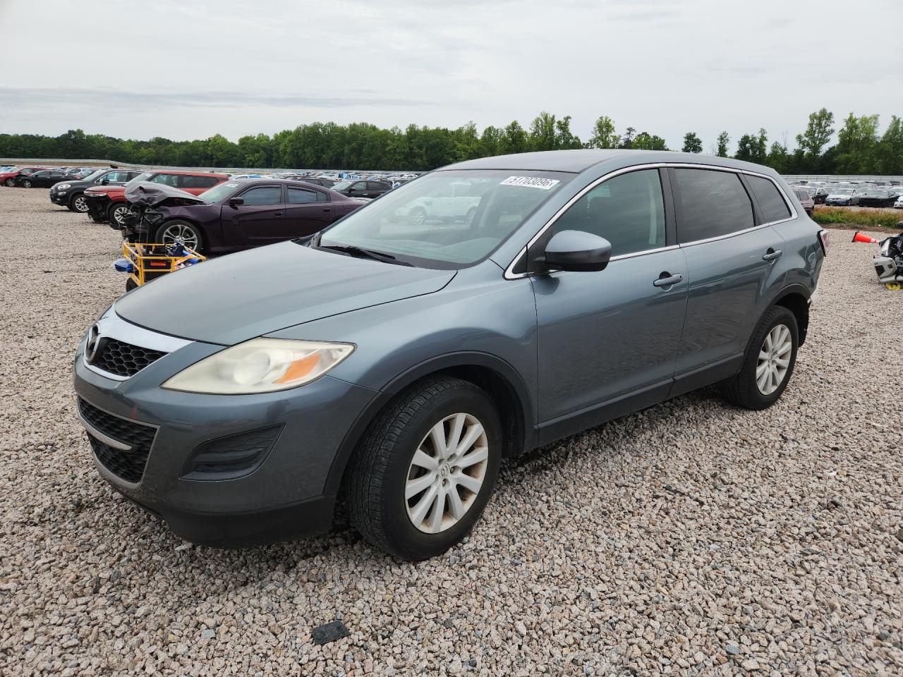 2010 Mazda Cx-9 Blue vin: JM3TB2MA4A0206887