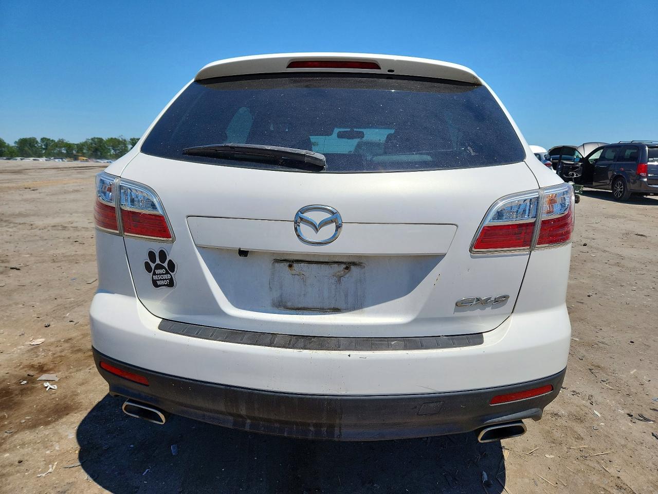 2010 Mazda Cx-9 White vin: JM3TB2MA4A0207683