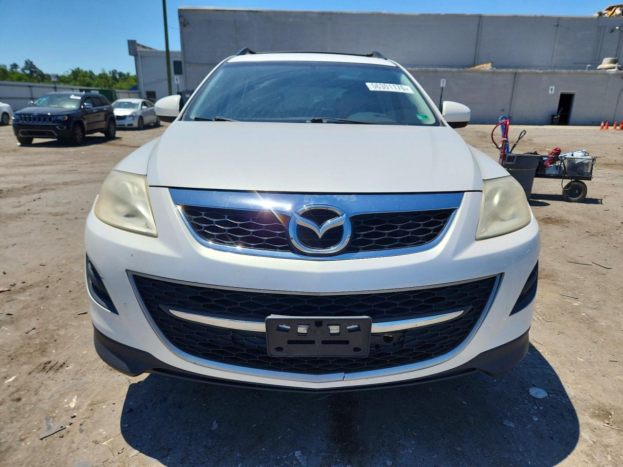 2010 Mazda Cx-9 White vin: JM3TB2MA4A0207683