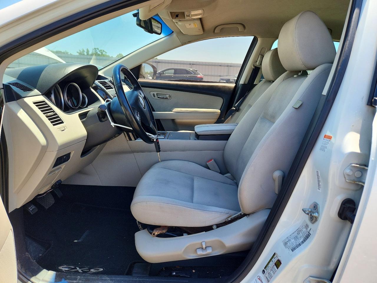 2010 Mazda Cx-9 White vin: JM3TB2MA4A0207683