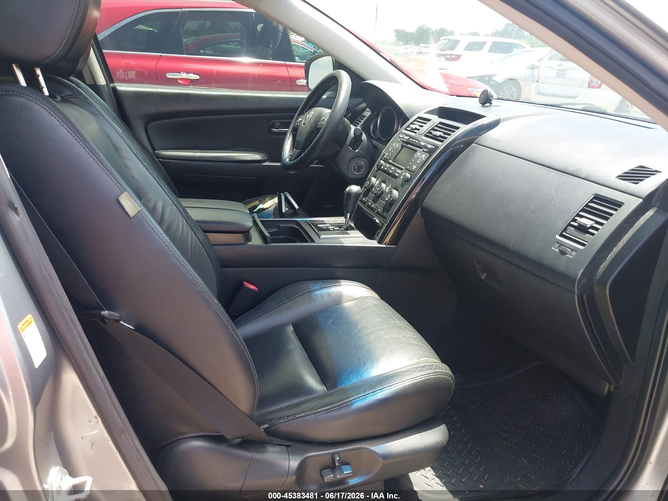 2010 Mazda Cx-9 Touring Silver vin: JM3TB2MA4A0232101
