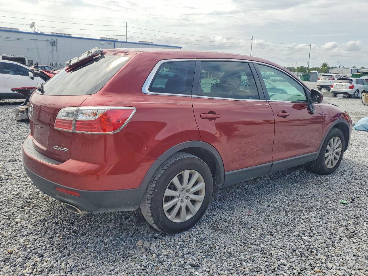 2010 Mazda Cx-9 Burgundy vin: JM3TB2MA5A0200323