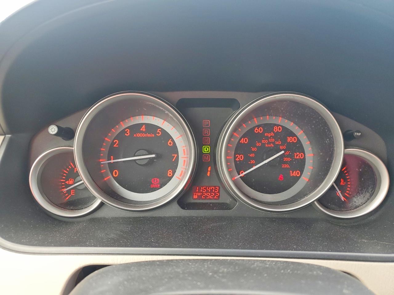 2010 Mazda Cx-9 Burgundy vin: JM3TB2MA5A0200323