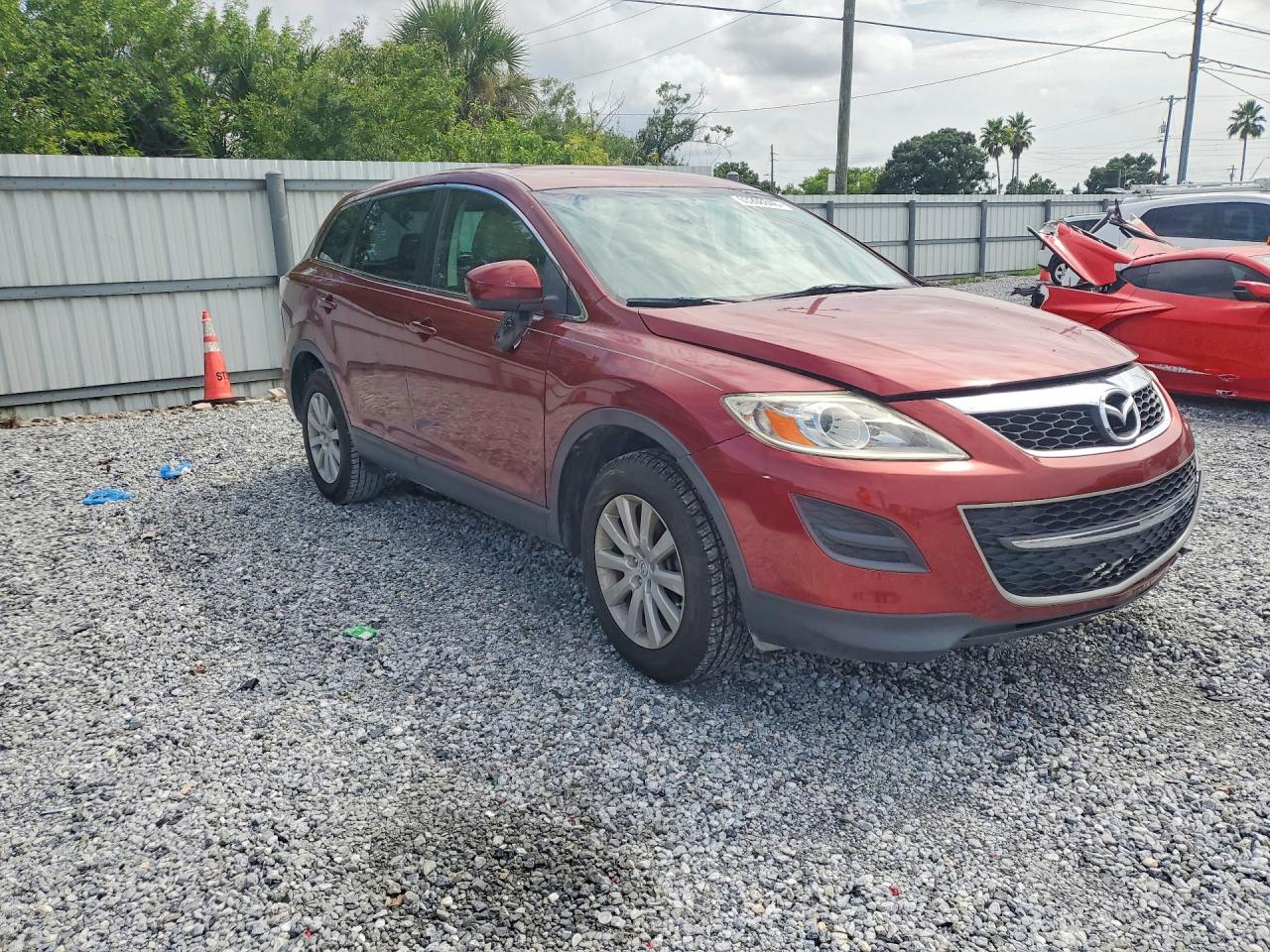 2010 Mazda Cx-9 Burgundy vin: JM3TB2MA5A0200323