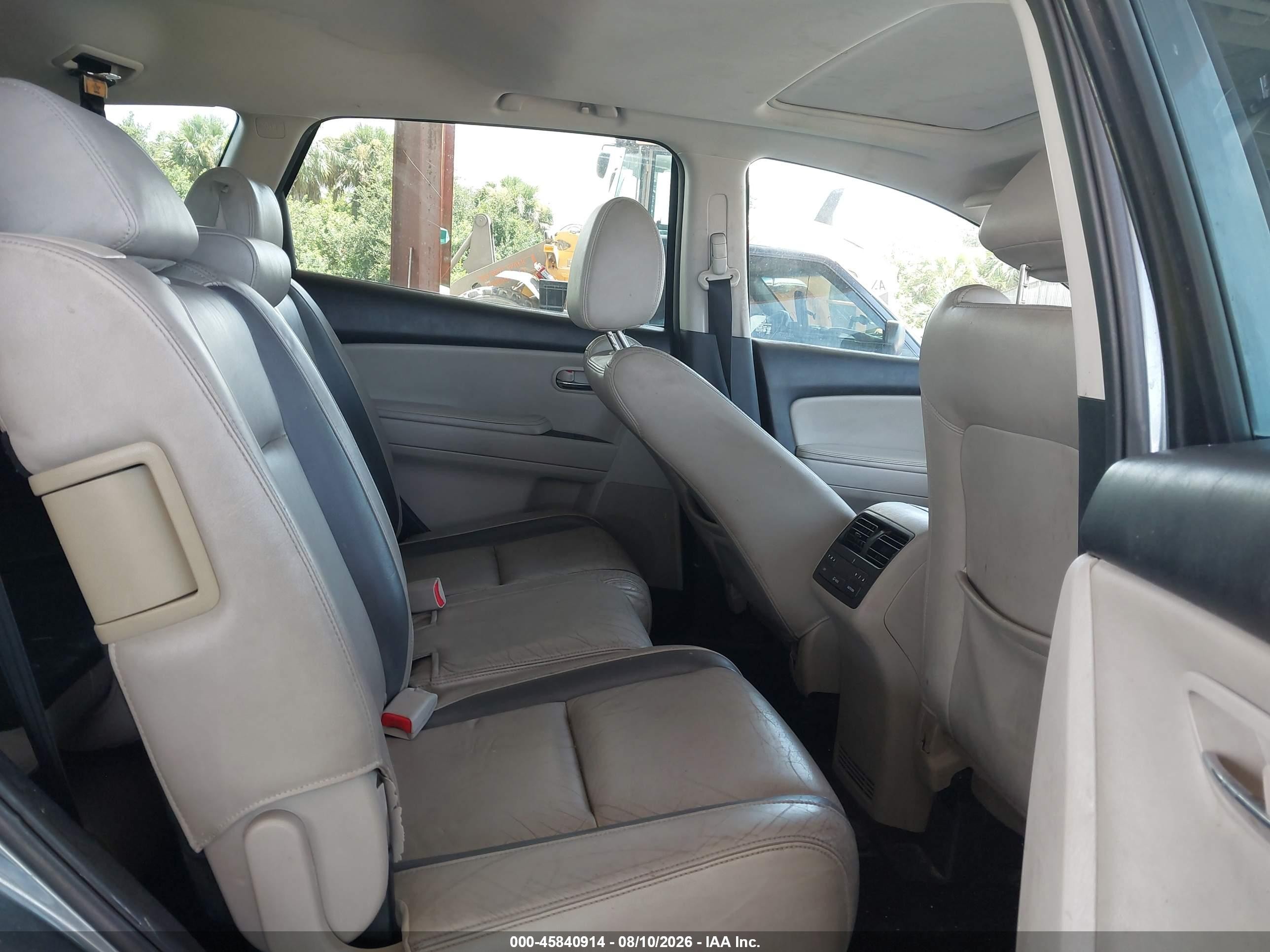 2010 Mazda Cx-9 Touring Light Blue vin: JM3TB2MA5A0237856