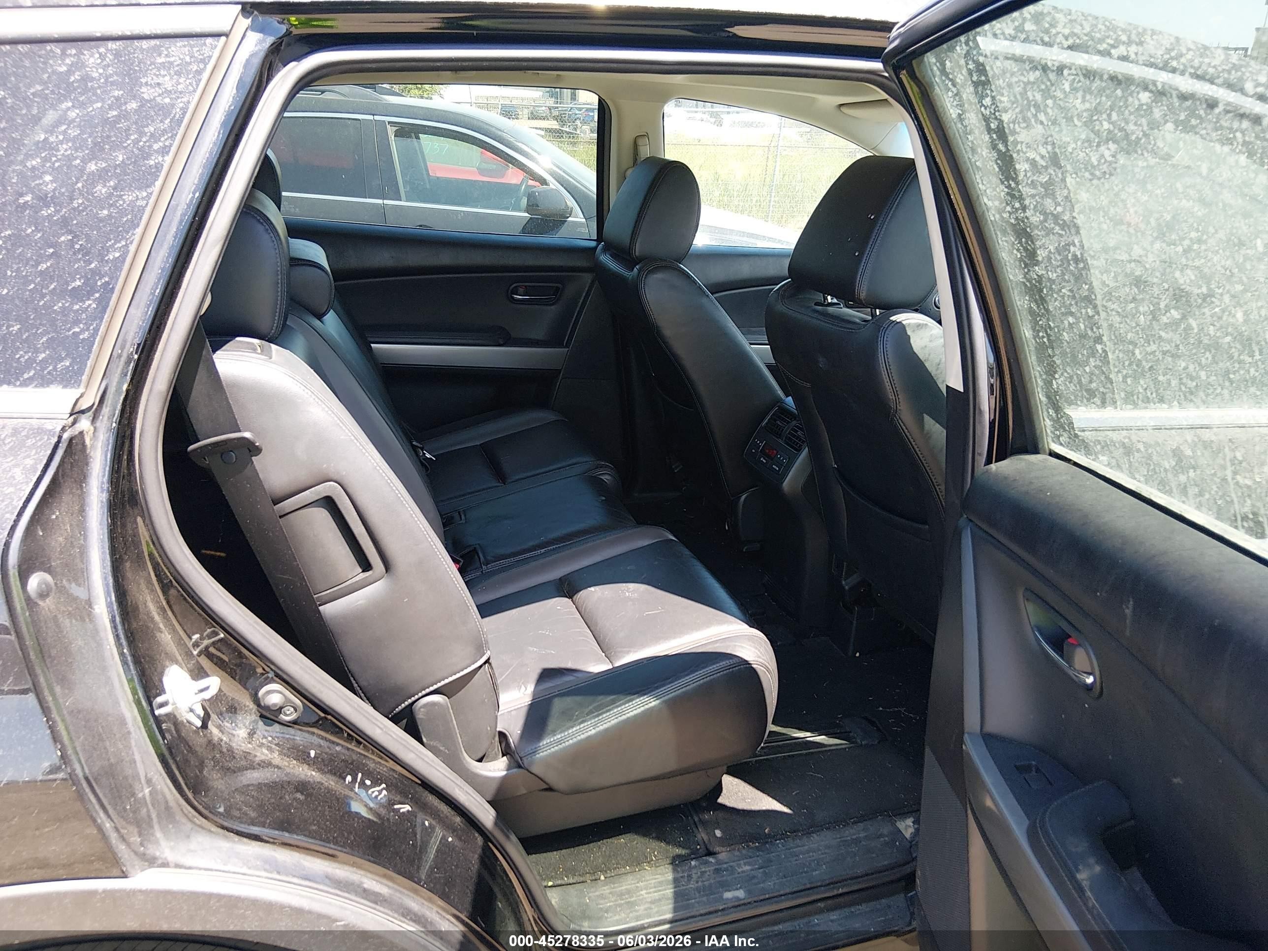 2010 Mazda Cx-9 Grand Touring Black vin: JM3TB2MA6A0217292