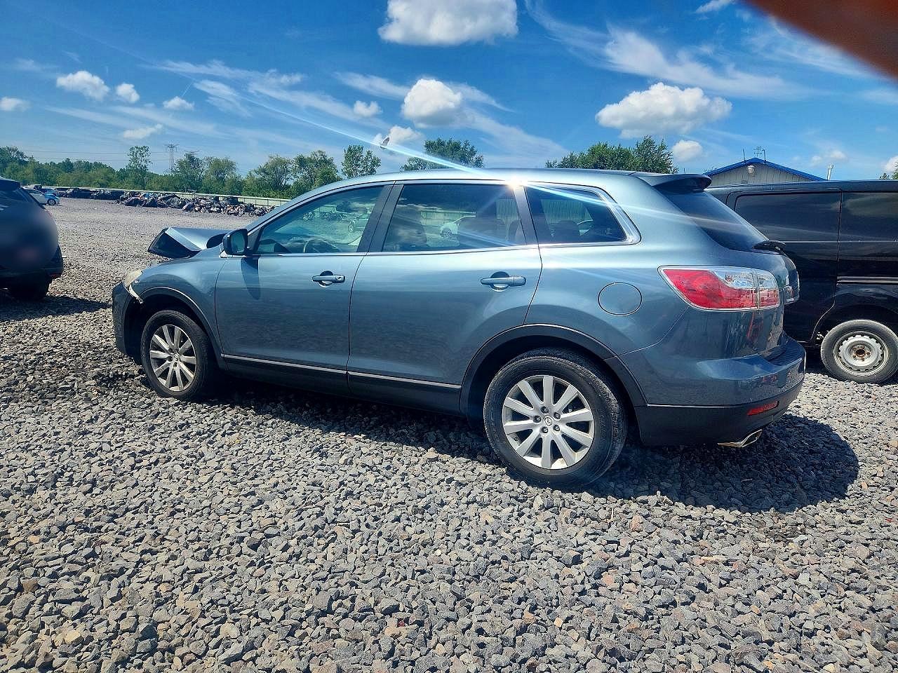 2010 Mazda Cx9 4x2 Grand Tourin Gray vin: JM3TB2MA6A0233007