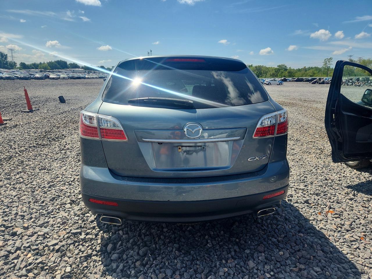 2010 Mazda Cx9 4x2 Grand Tourin Gray vin: JM3TB2MA6A0233007