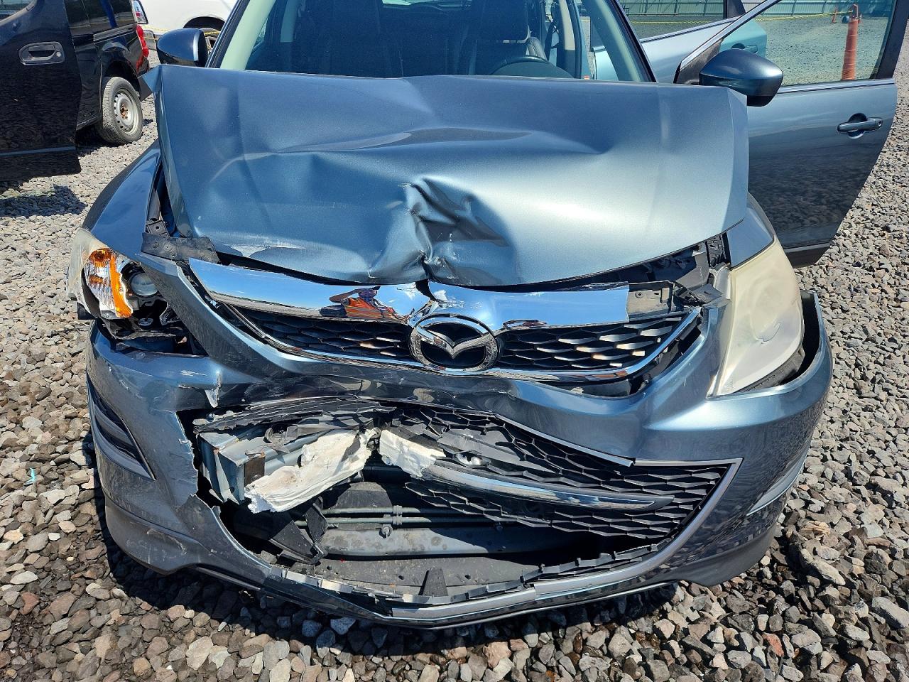 2010 Mazda Cx9 4x2 Grand Tourin Gray vin: JM3TB2MA6A0233007