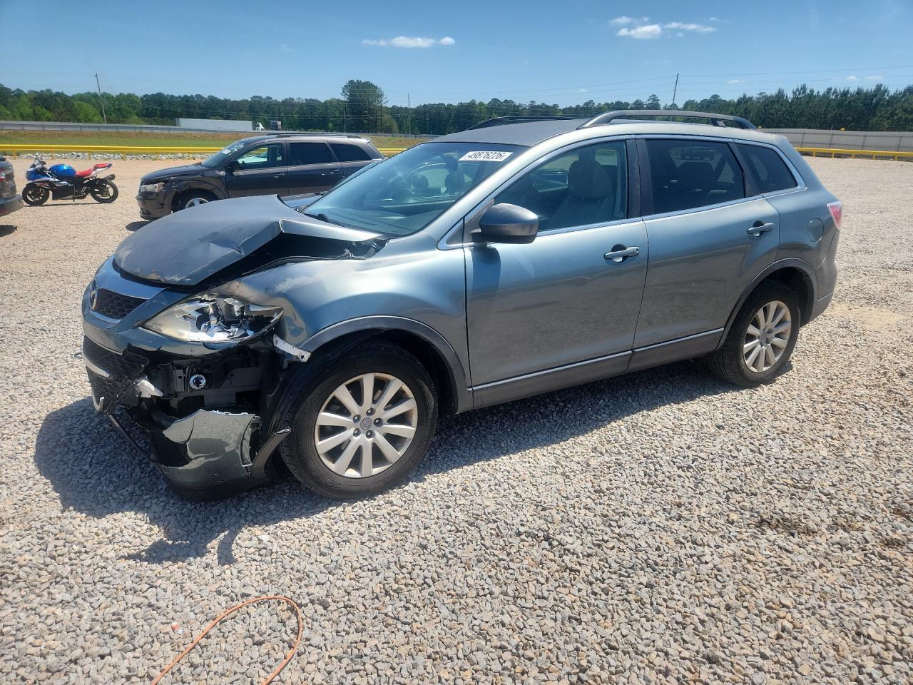 2010 Mazda Cx-9 Teal vin: JM3TB2MA7A0207676