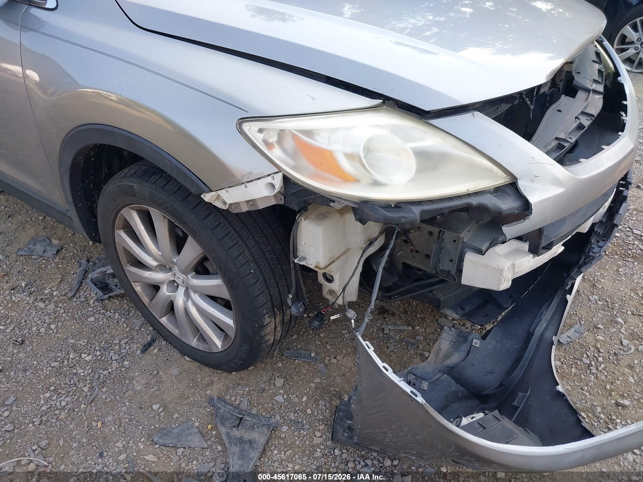 2010 Mazda Cx-9 Grand Touring Серебряный vin: JM3TB2MA7A0210044