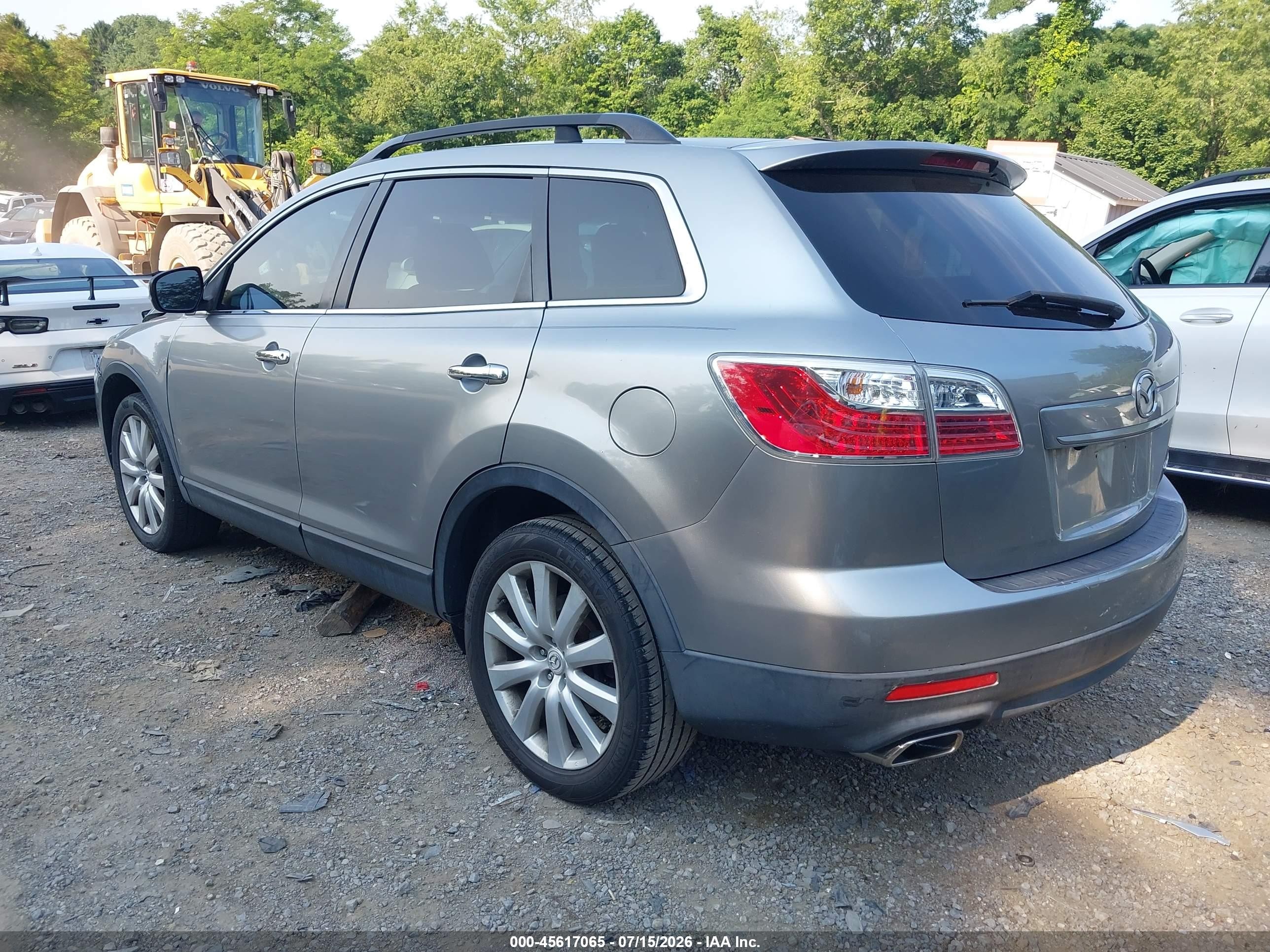 2010 Mazda Cx-9 Grand Touring Серебряный vin: JM3TB2MA7A0210044
