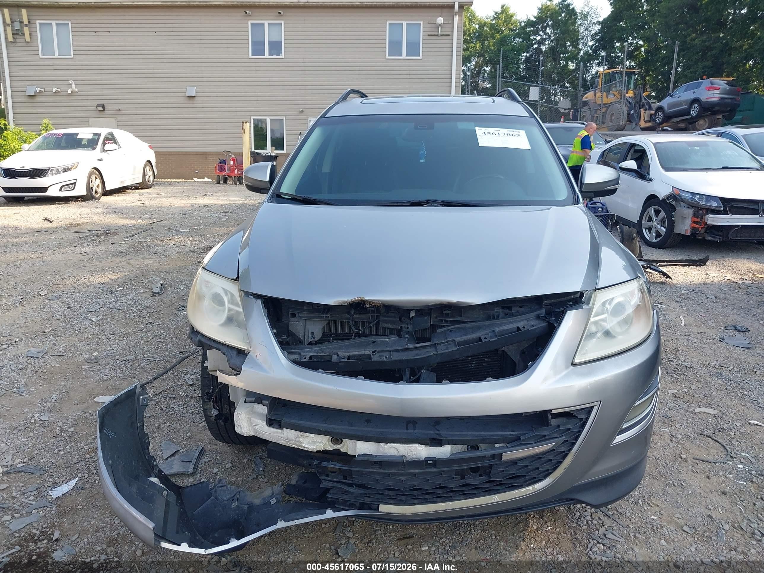 2010 Mazda Cx-9 Grand Touring Серебряный vin: JM3TB2MA7A0210044