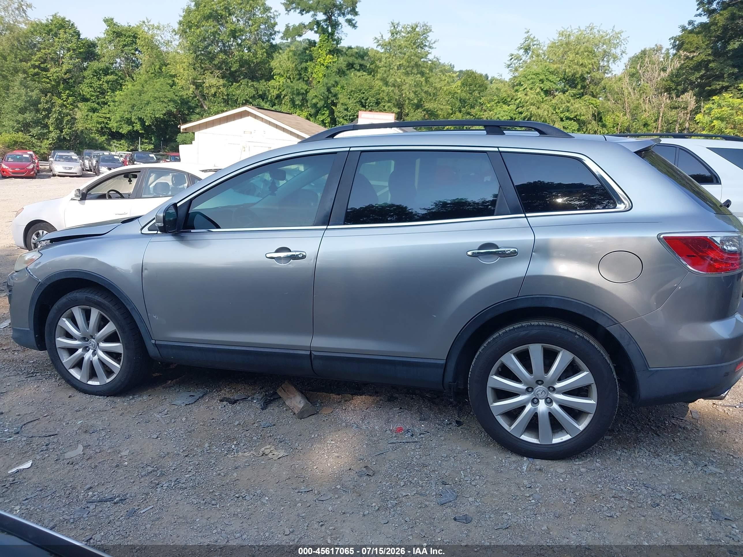 2010 Mazda Cx-9 Grand Touring Серебряный vin: JM3TB2MA7A0210044
