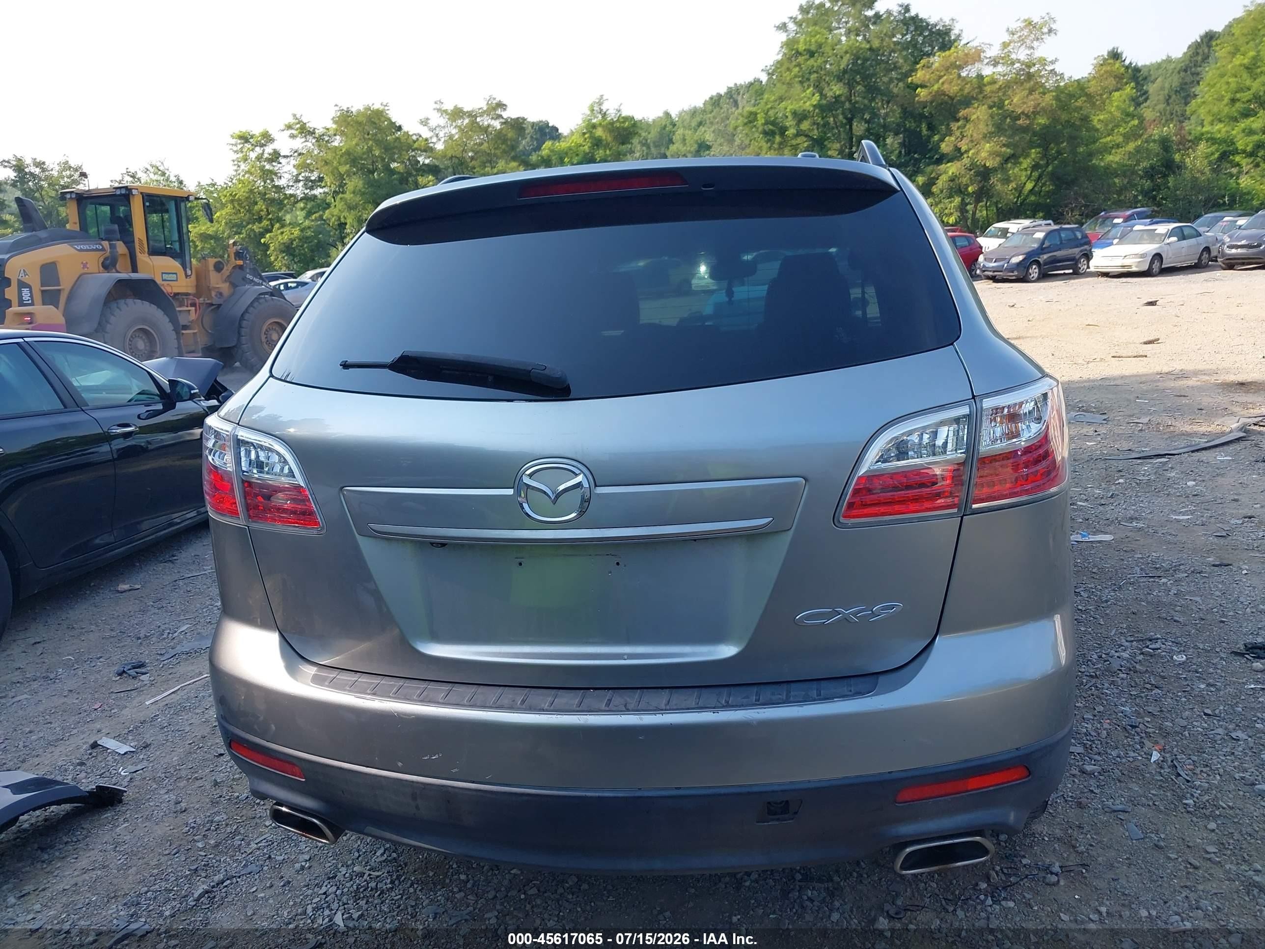 2010 Mazda Cx-9 Grand Touring Серебряный vin: JM3TB2MA7A0210044