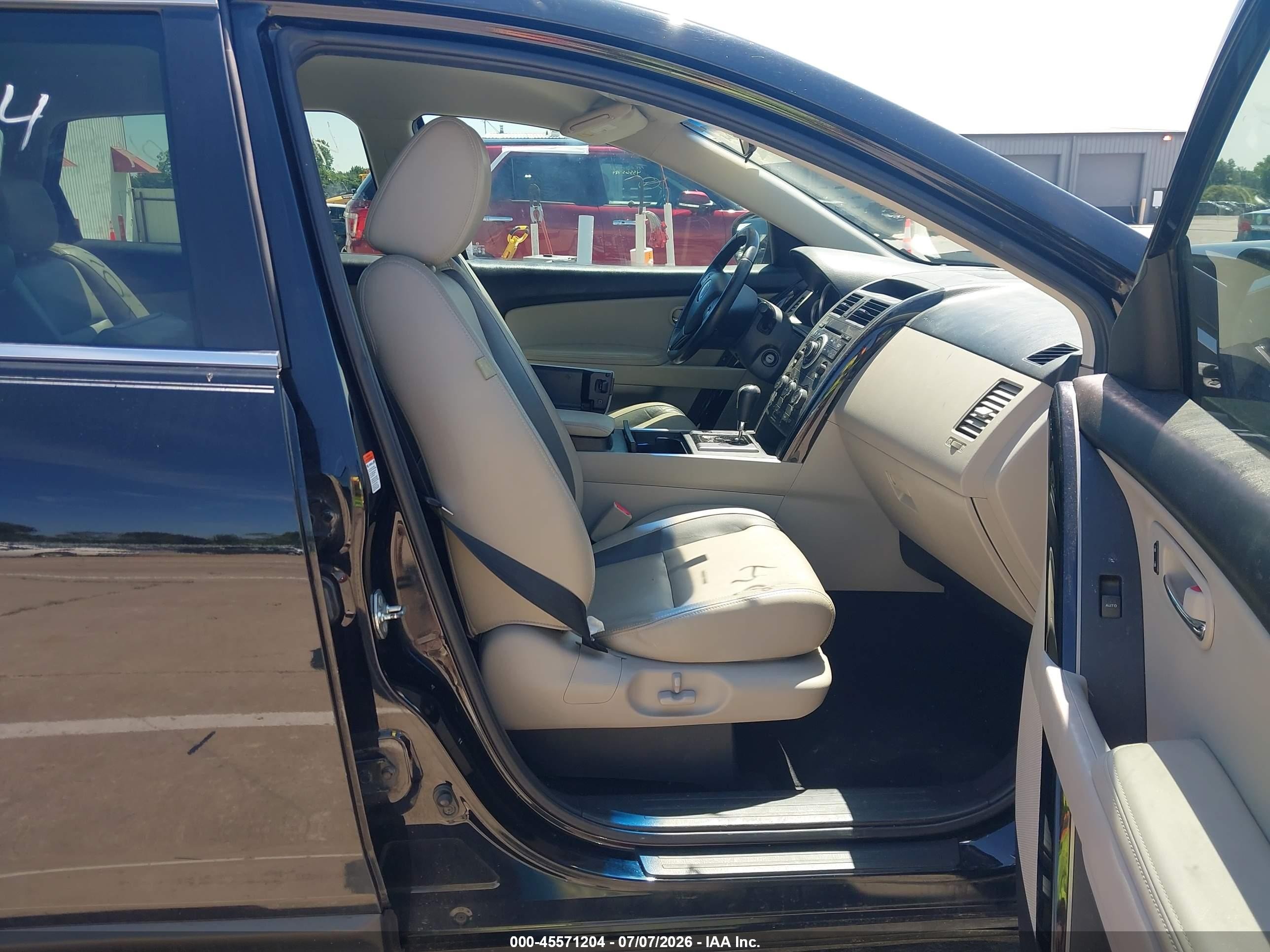 2010 Mazda Cx-9 Touring Black vin: JM3TB2MA7A0217852