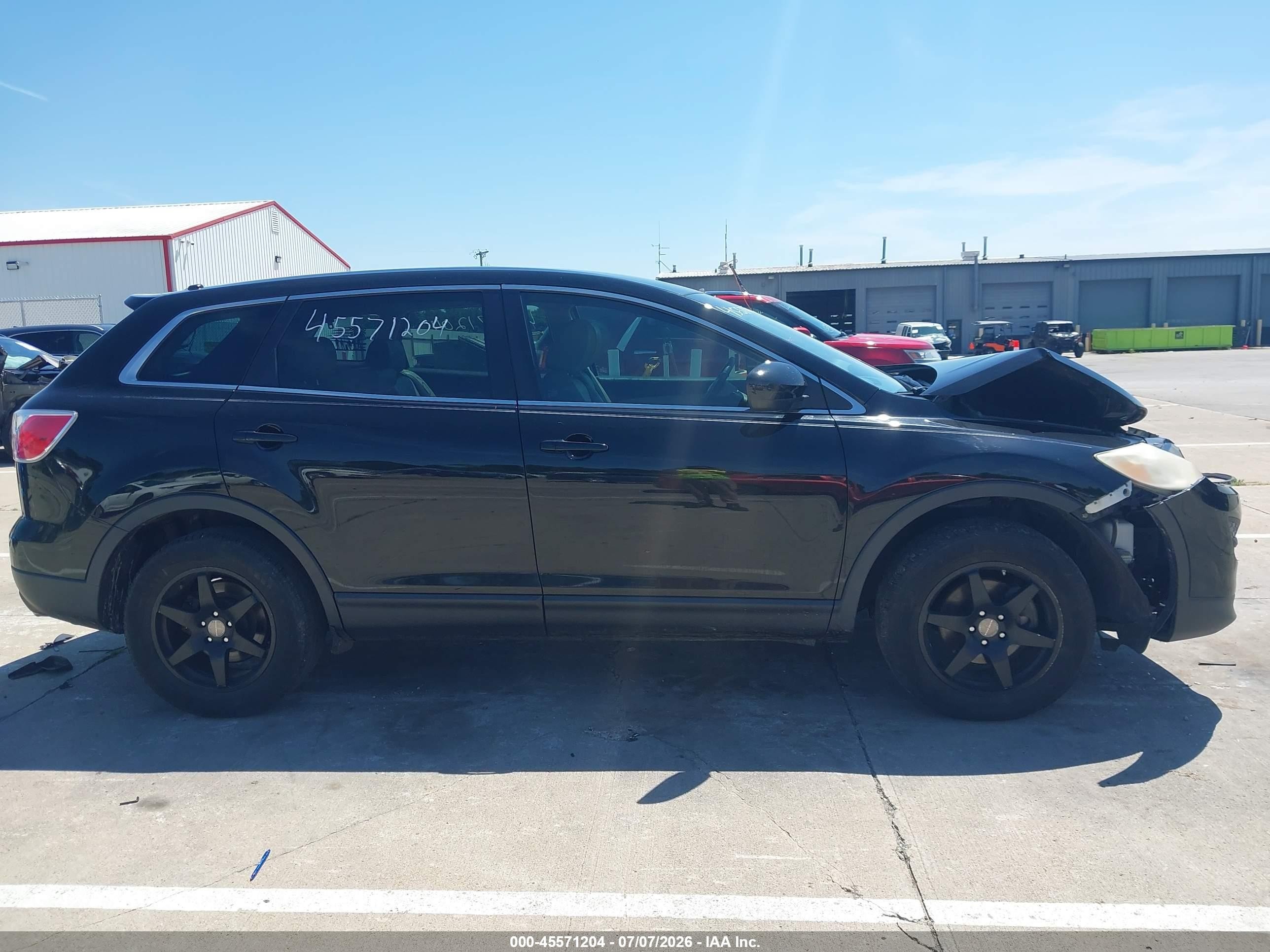 2010 Mazda Cx-9 Touring Black vin: JM3TB2MA7A0217852
