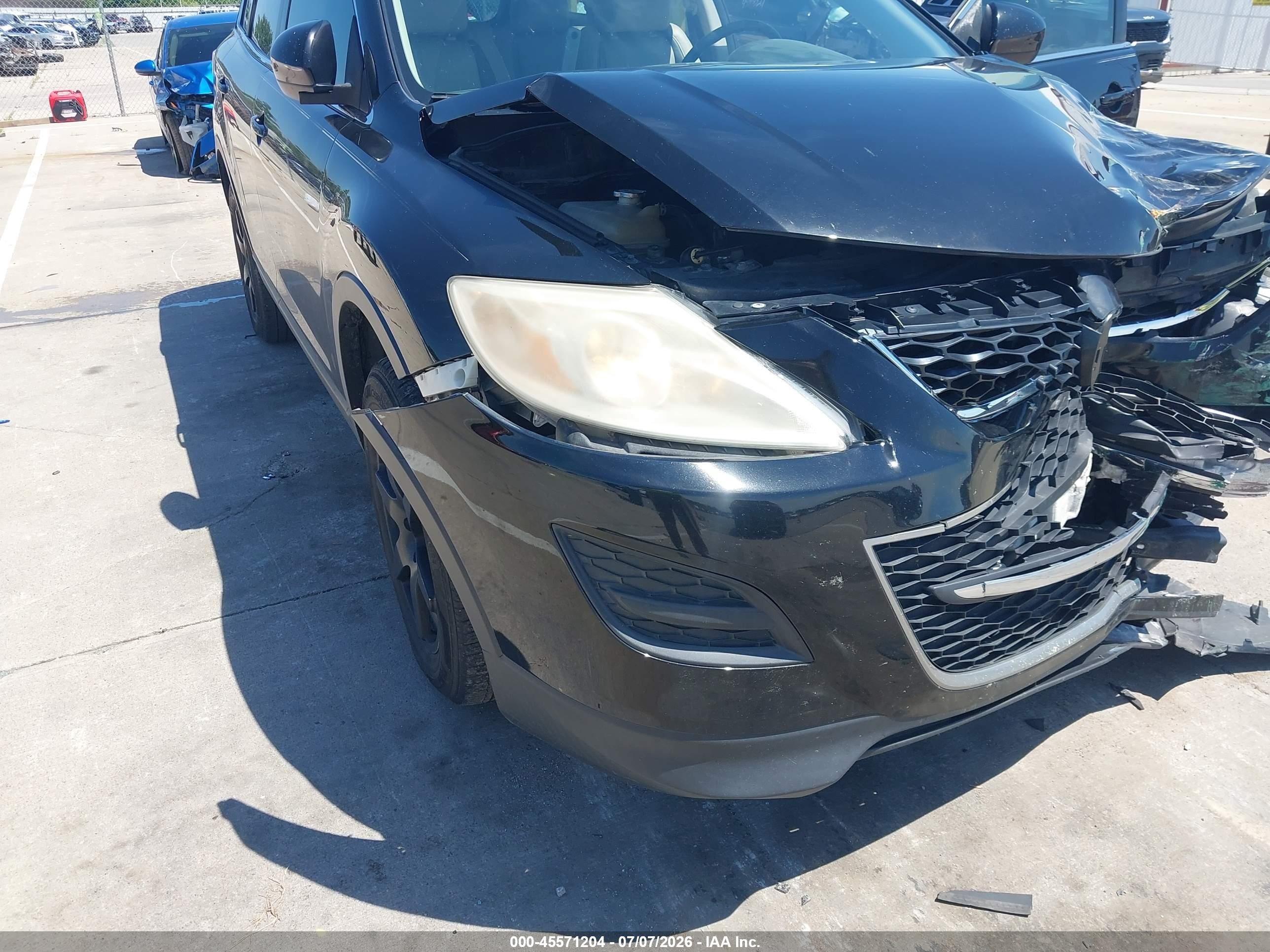 2010 Mazda Cx-9 Touring Black vin: JM3TB2MA7A0217852