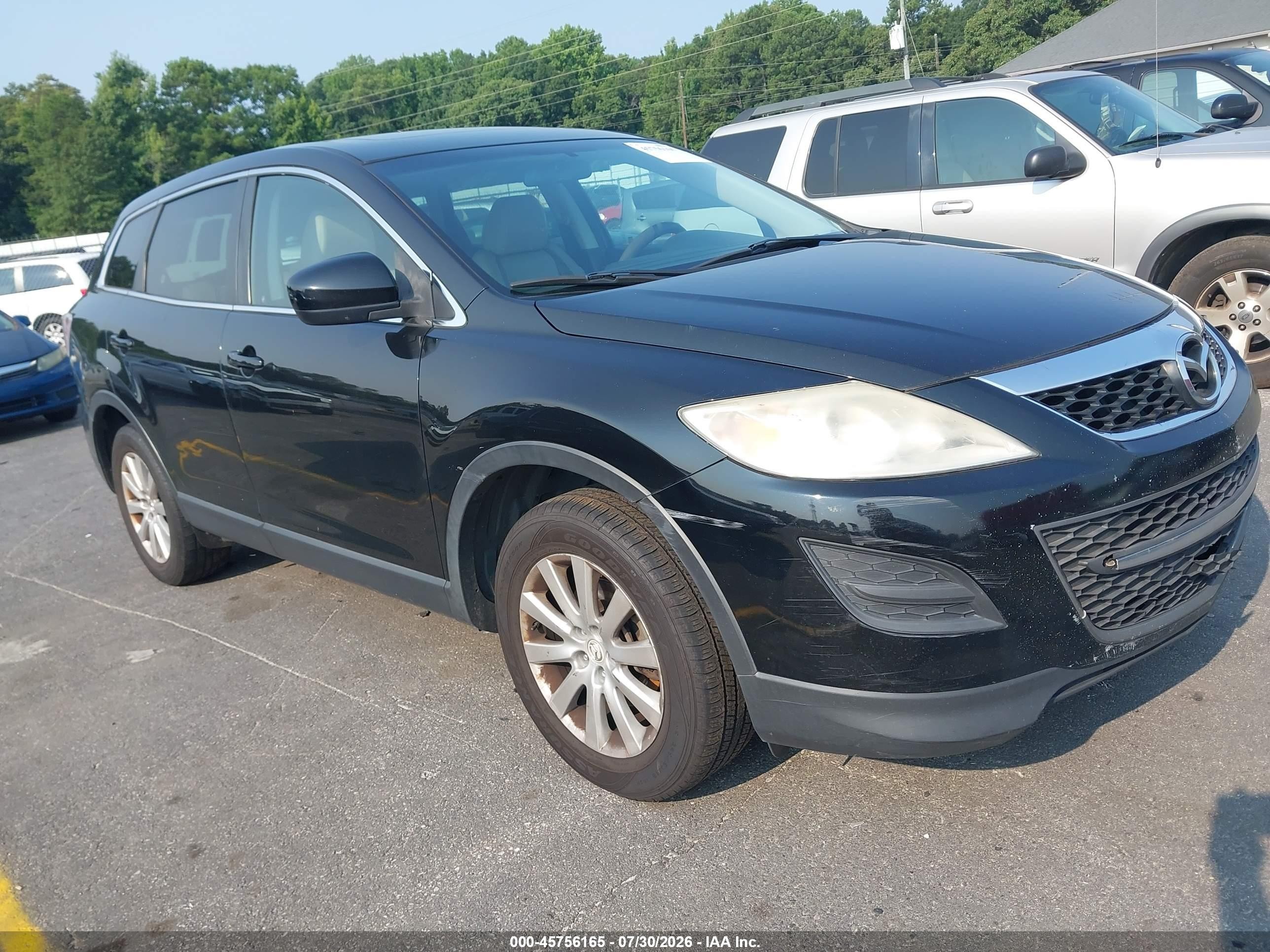 2010 Mazda Cx-9 Touring Черный vin: JM3TB2MA7A0237955