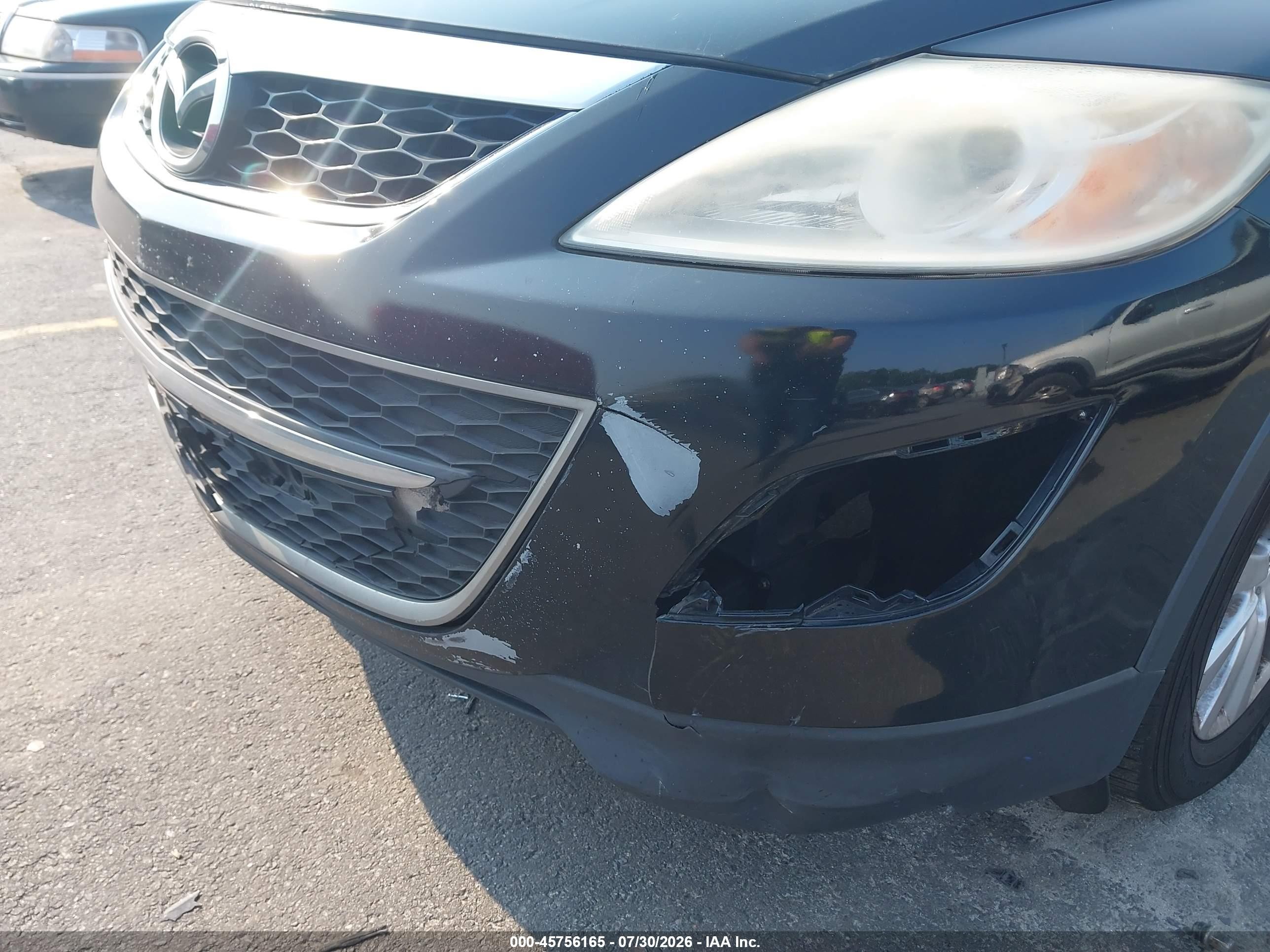 2010 Mazda Cx-9 Touring Black vin: JM3TB2MA7A0237955