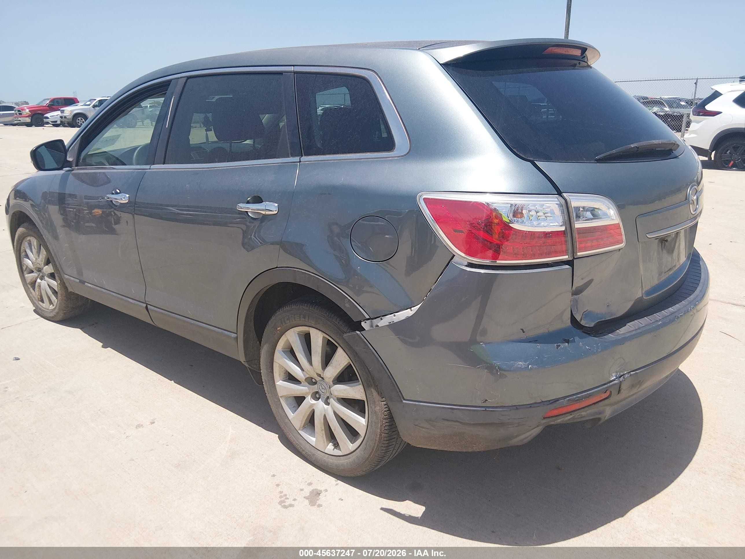 2010 Mazda Cx-9 Grand Touring Gray vin: JM3TB2MA8A0204768