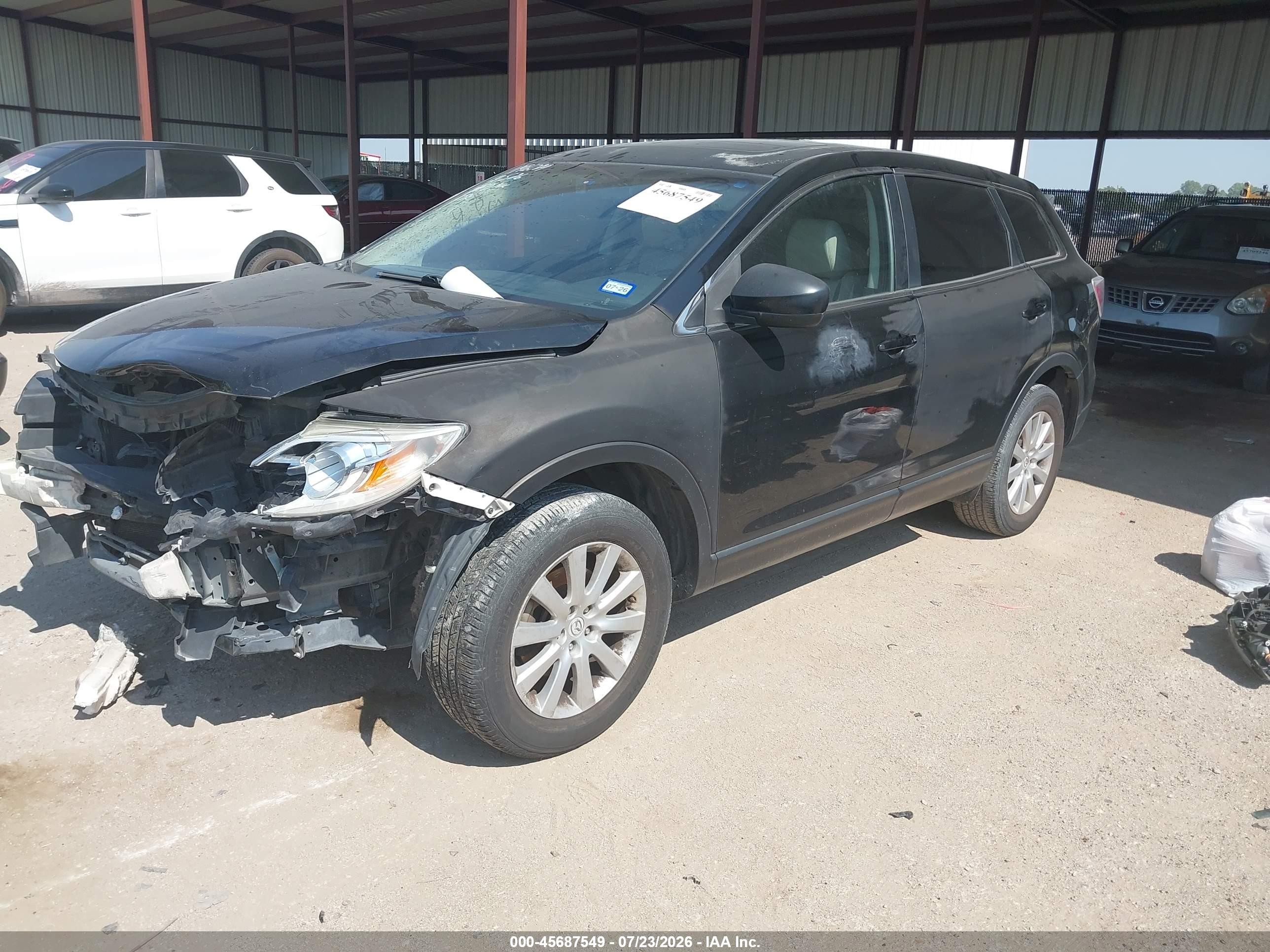 2010 Mazda Cx-9 Touring Черный vin: JM3TB2MA8A0217343