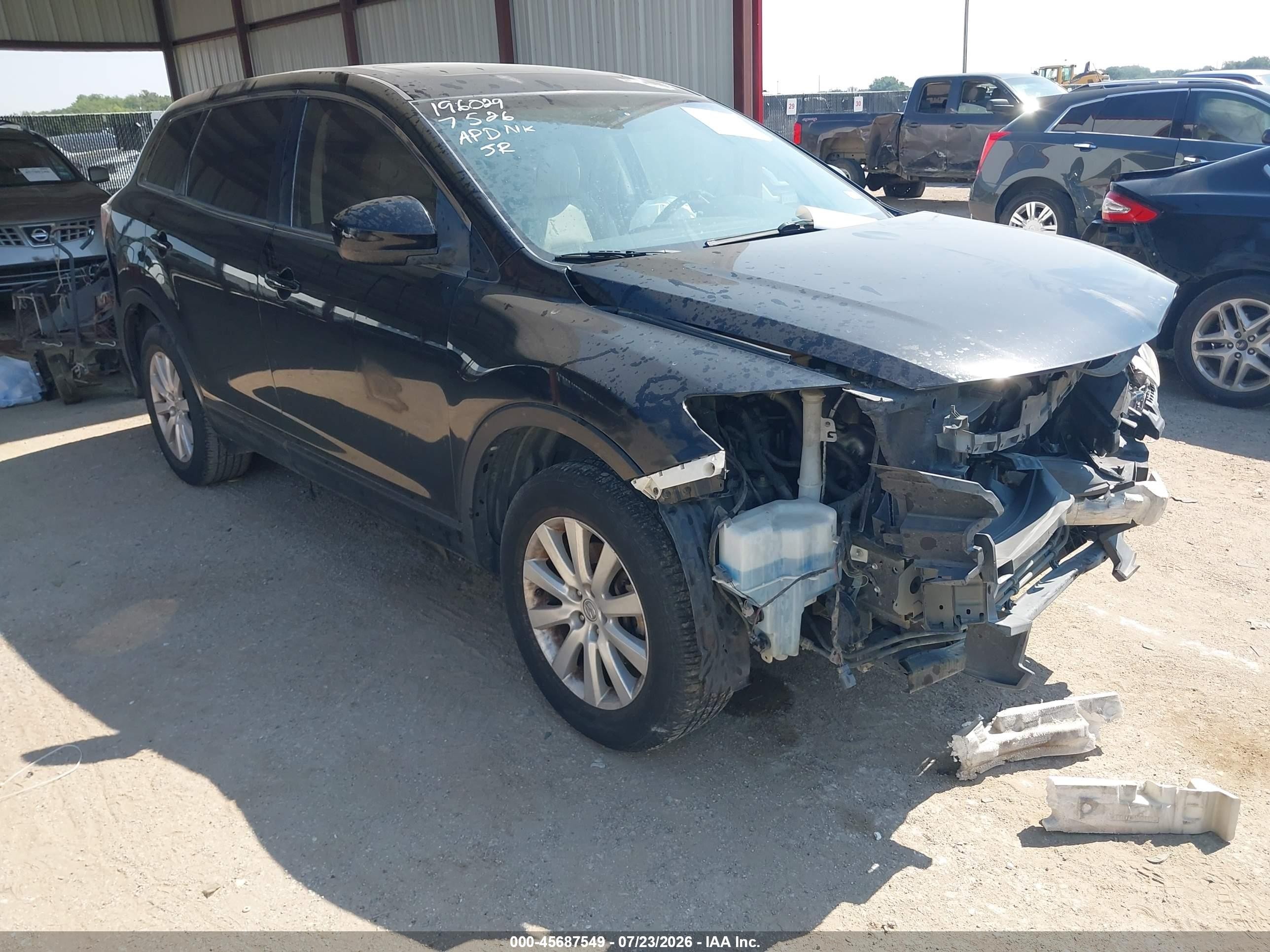 2010 Mazda Cx-9 Touring Черный vin: JM3TB2MA8A0217343
